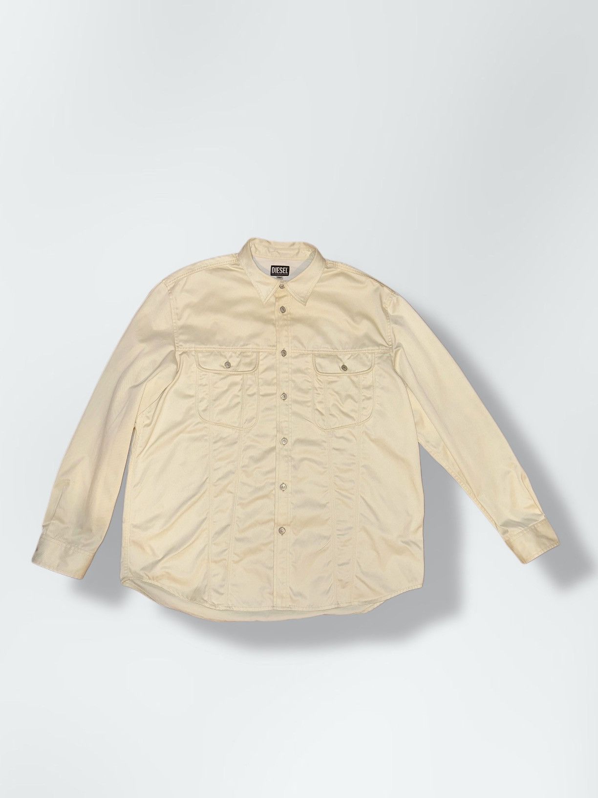 Diesel Diesel Over Shirt - Cream Size US XL / EU 56 / 4 - 1 Thumbnail