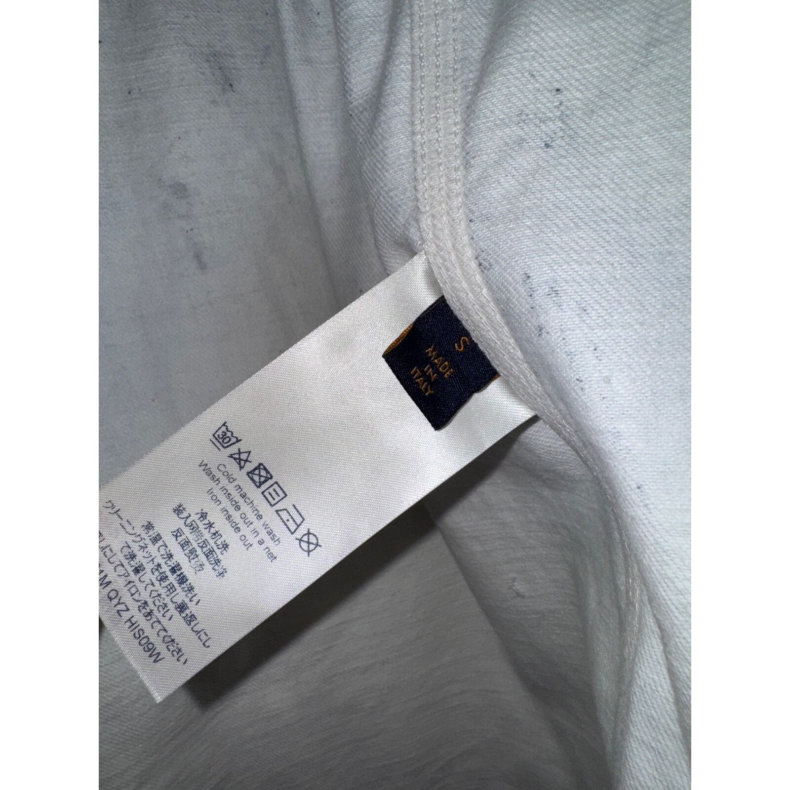Louis Vuitton Louis Vuitton Workwear Monogram Blue White Denim Jacket S Size US S / EU 44-46 / 1 - 16 Thumbnail