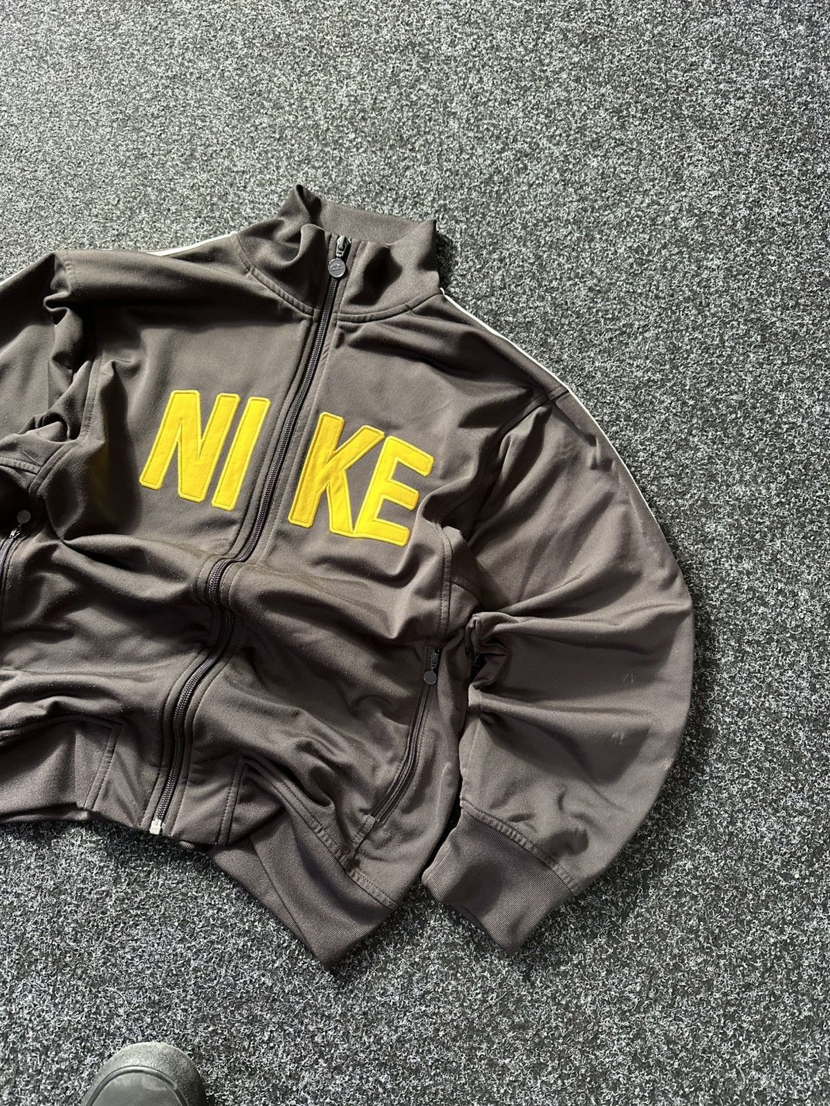 Nike × Vintage 🚨 VINTAGE NIKE BIG LOGO OLYMPIC SWEATSHIRT ZIP RARE Size US S / EU 44-46 / 1 - 2 Thumbnail