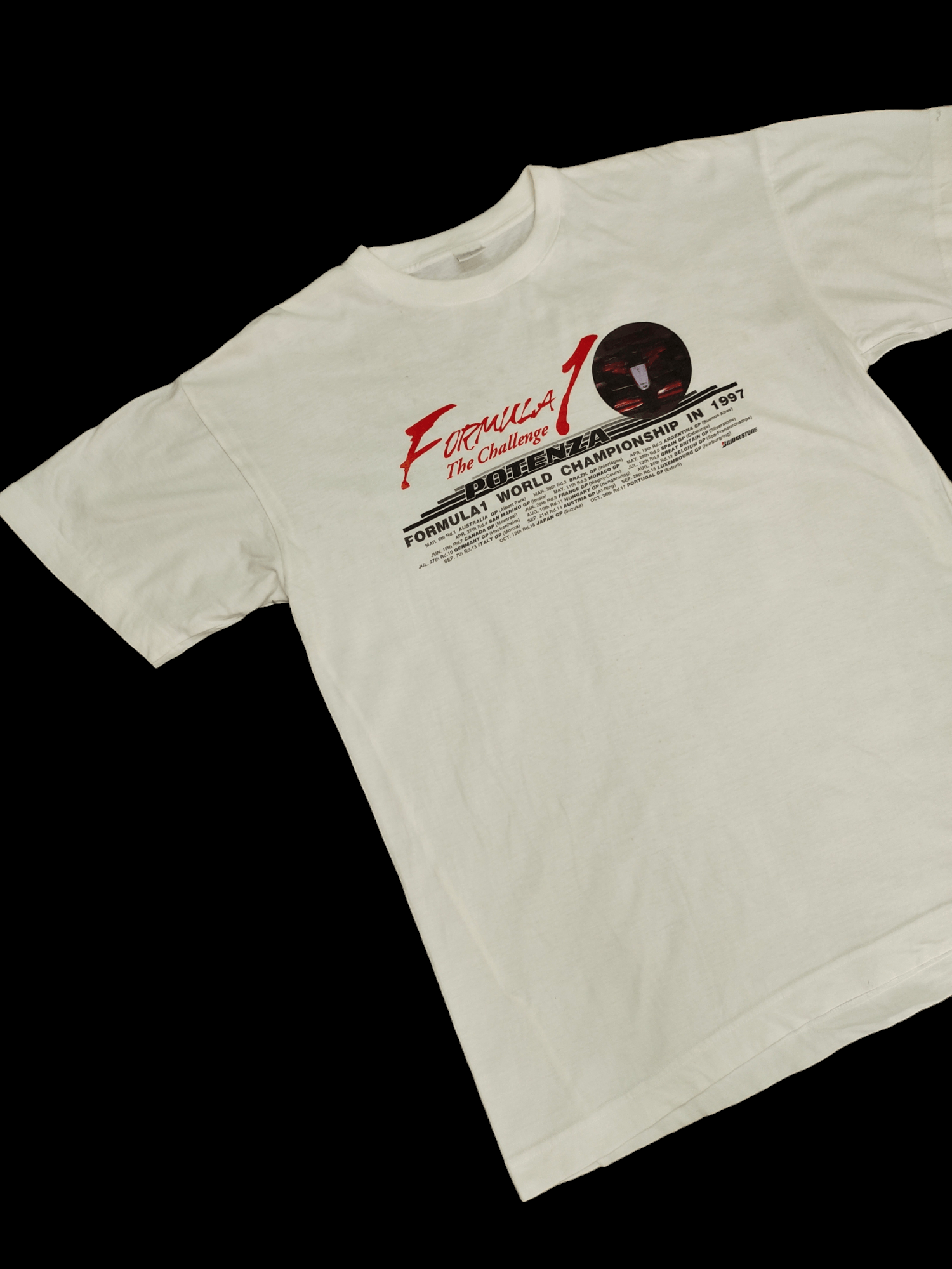 Formula 1 1990s Potenza Formula 1 World Championship 1997 Bridgestone Size US L / EU 52-54 / 3 - 4 Thumbnail