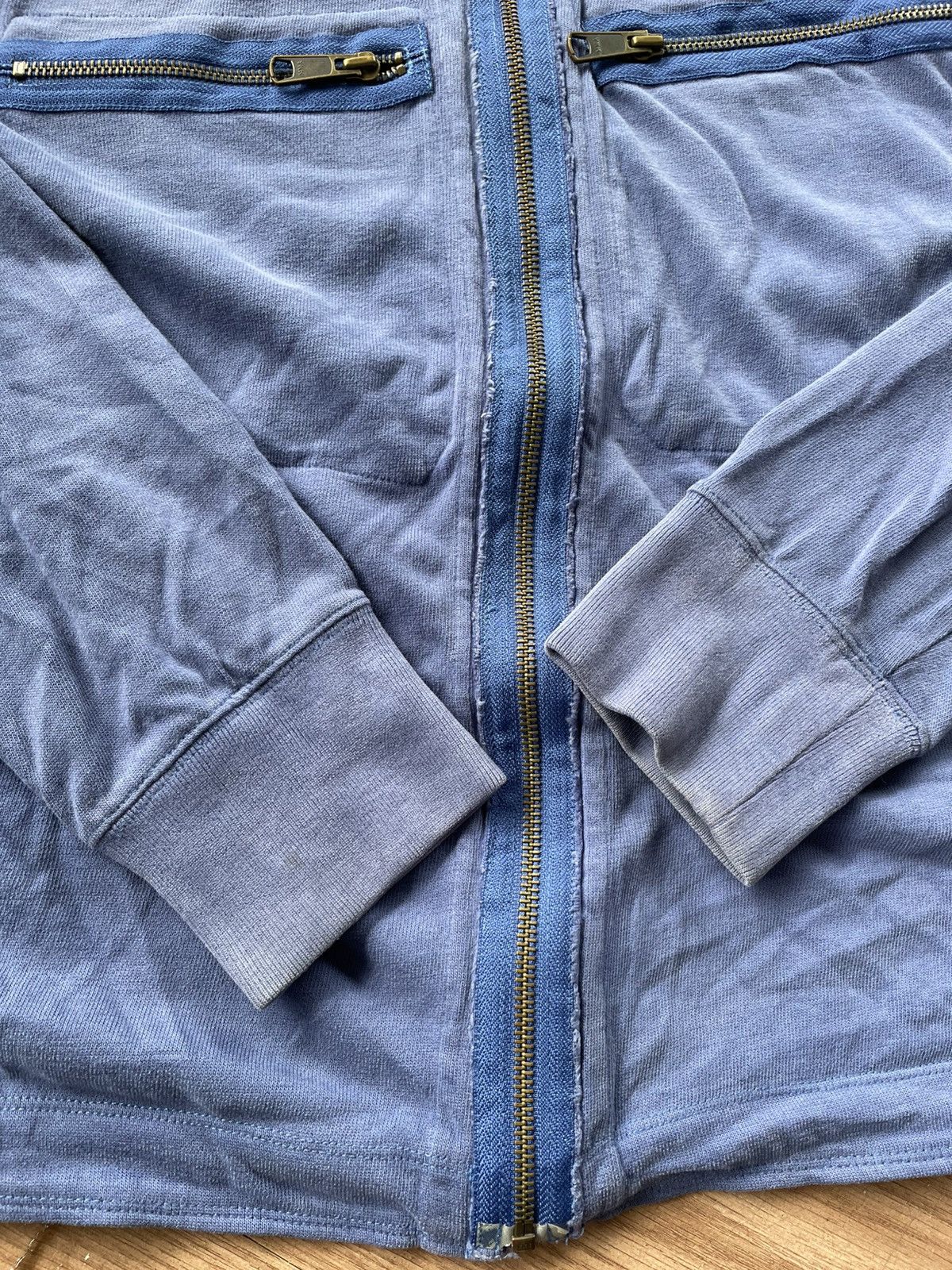Stone Island Stone island denims zip up sweatshirt Size US L / EU 52-54 / 3 - 2 Thumbnail