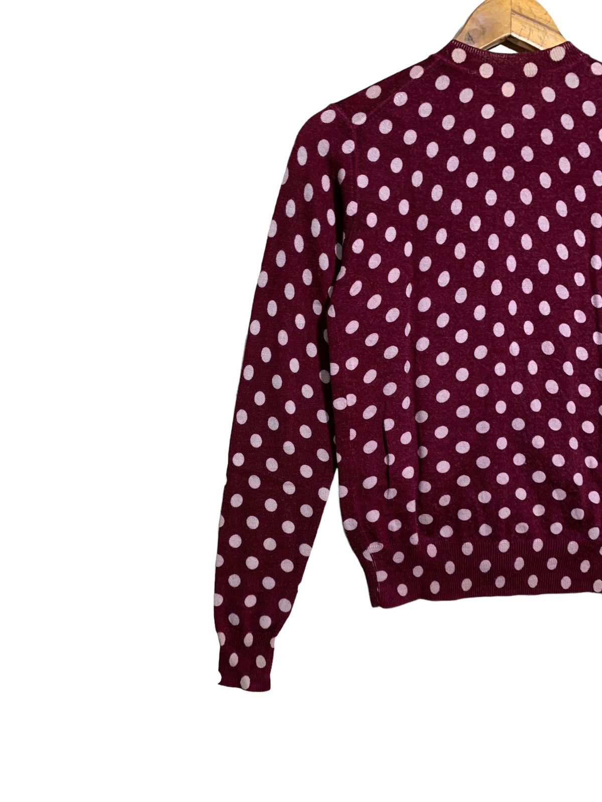 Comme des Garcons × H&M 🔥H&M X CdG POLKADOTS KNIT CARDIGANS Size XS / US 0-2 / IT 36-38 - 5 Thumbnail