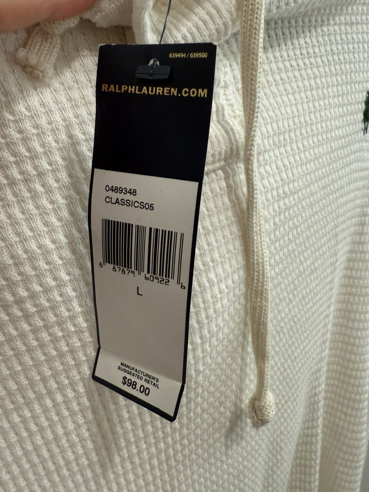 Polo Ralph Lauren Polo Ralph Lauren Hooded Sweater (large) NWT Size US L / EU 52-54 / 3 - 2 Thumbnail
