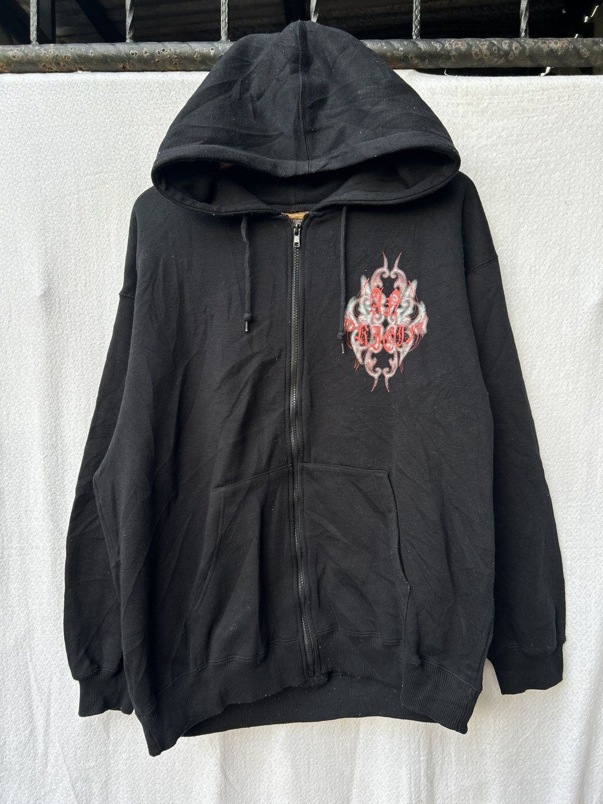 If Six Was Nine × Japanese Brand × Le Grande Bleu (L.G.B.) 💸BINDINGOFFER💸Tribal Zip Hoodie Poem Ifsixwasnine LGB Style Size US XL / EU 56 / 4 - 1 Thumbnail
