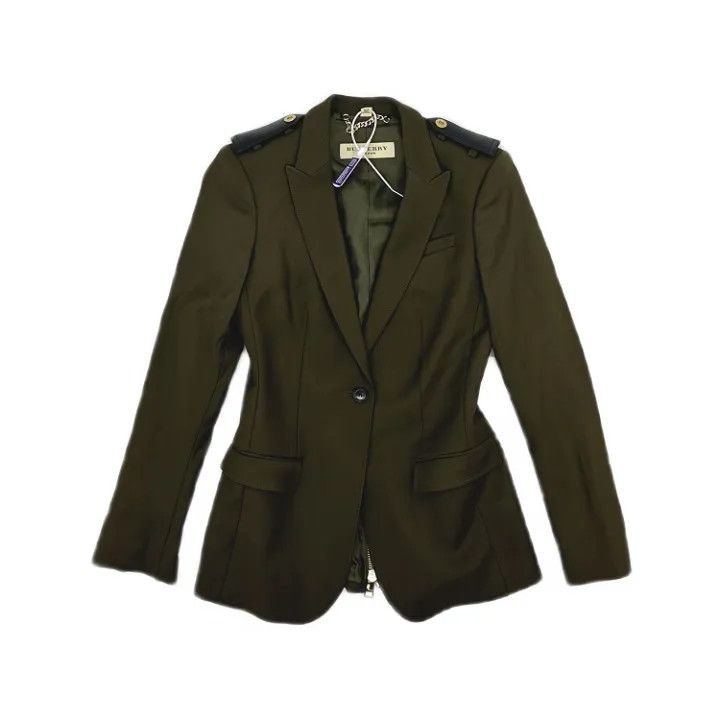 Burberry Burberry Stylish Solid Color Blazer Size US S / EU 44-46 / 1 - 1 Thumbnail