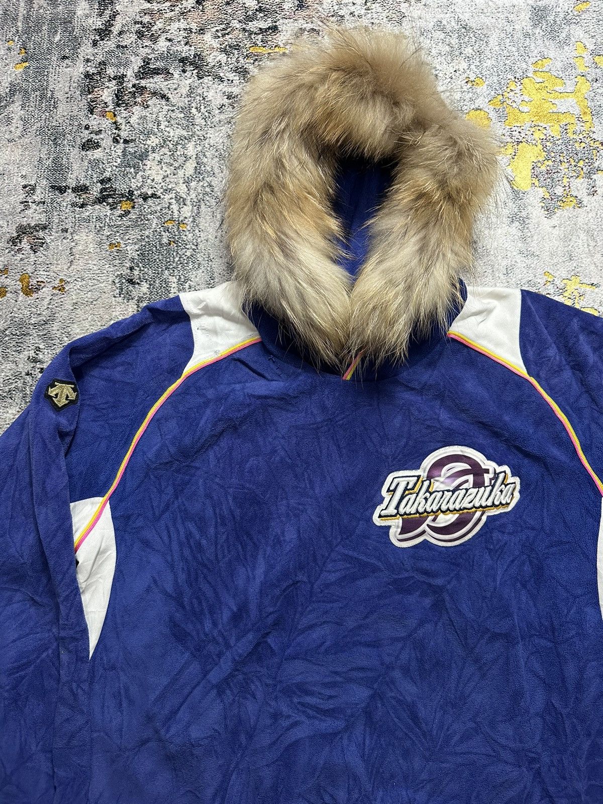 Descente DESCENTE LIKE A VELVET FUR HOODIE IFSIXWASNINE LGB STYLE Size US L / EU 52-54 / 3 - 2 Thumbnail