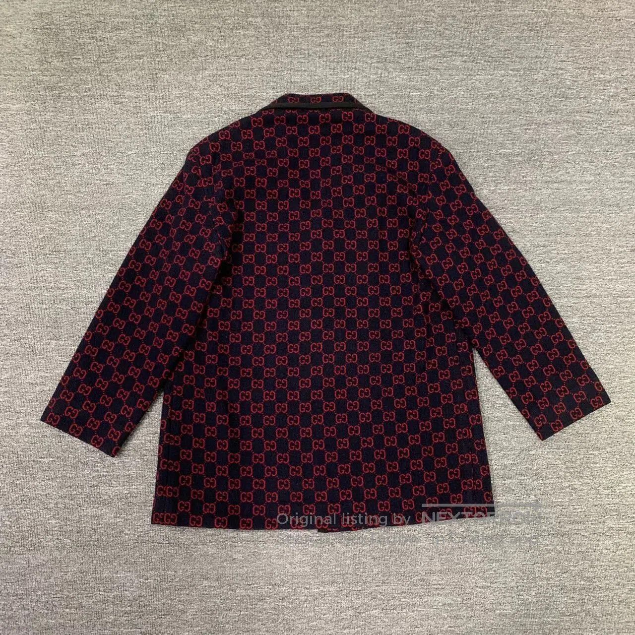 Gucci gucci double g logo printed blazer coat. Size US L / EU 52-54 / 3 - 2 Thumbnail
