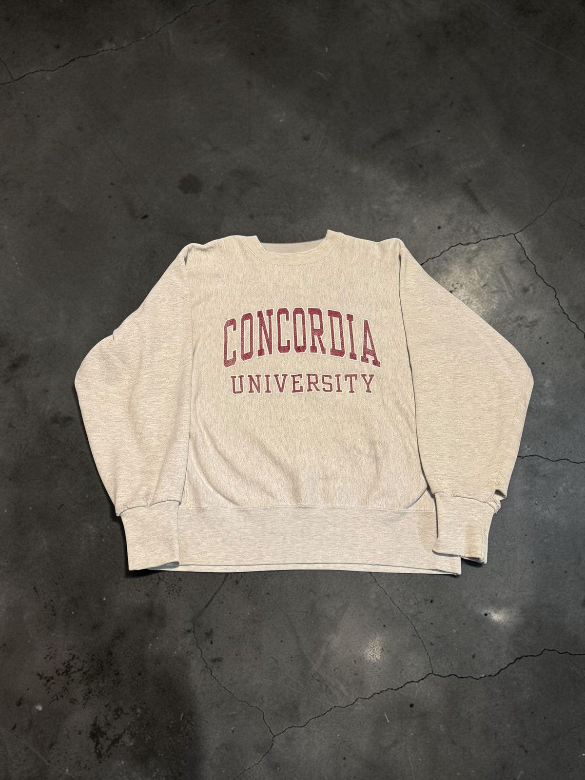 Champion Vintage Champion Collegial Concordia University Sweatshirt Size US XL / EU 56 / 4 - 1 Thumbnail
