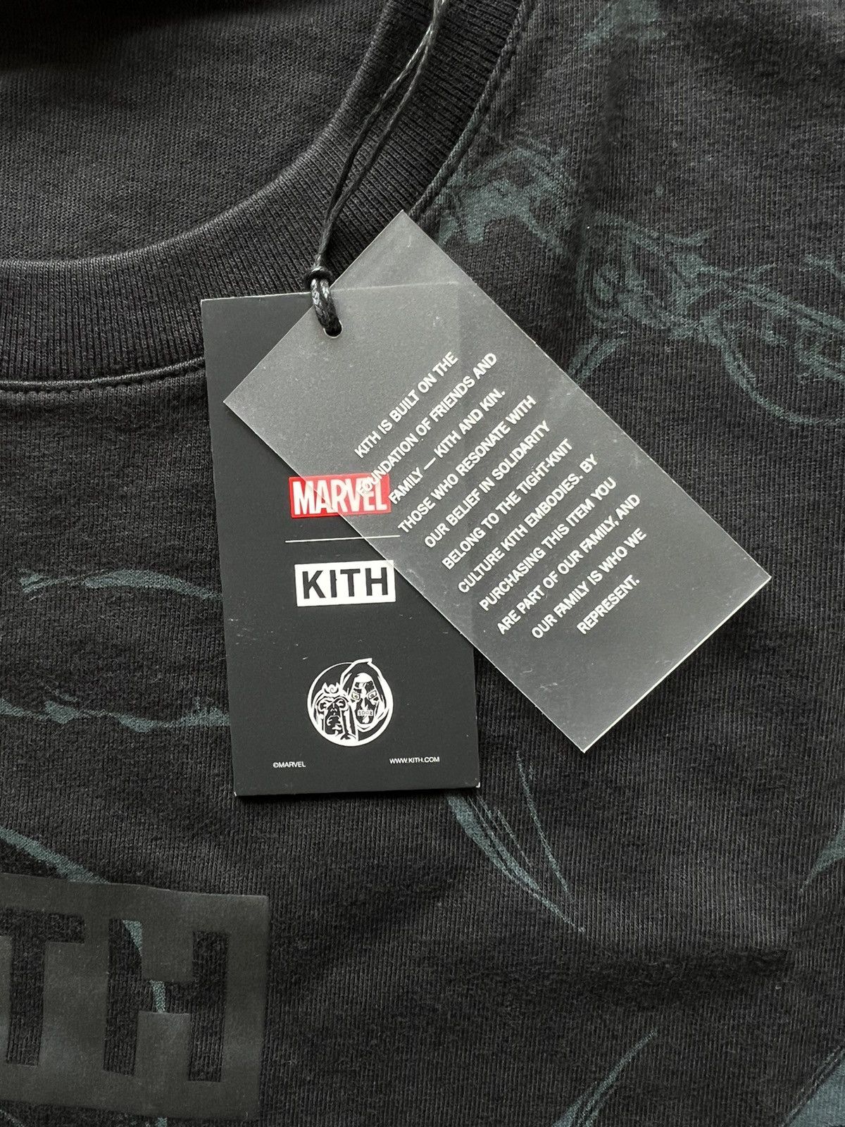 Kith × Marvel Comics Kith Marvel Sinister Six Vintage Tee “Black” Size US L / EU 52-54 / 3 - 6 Thumbnail