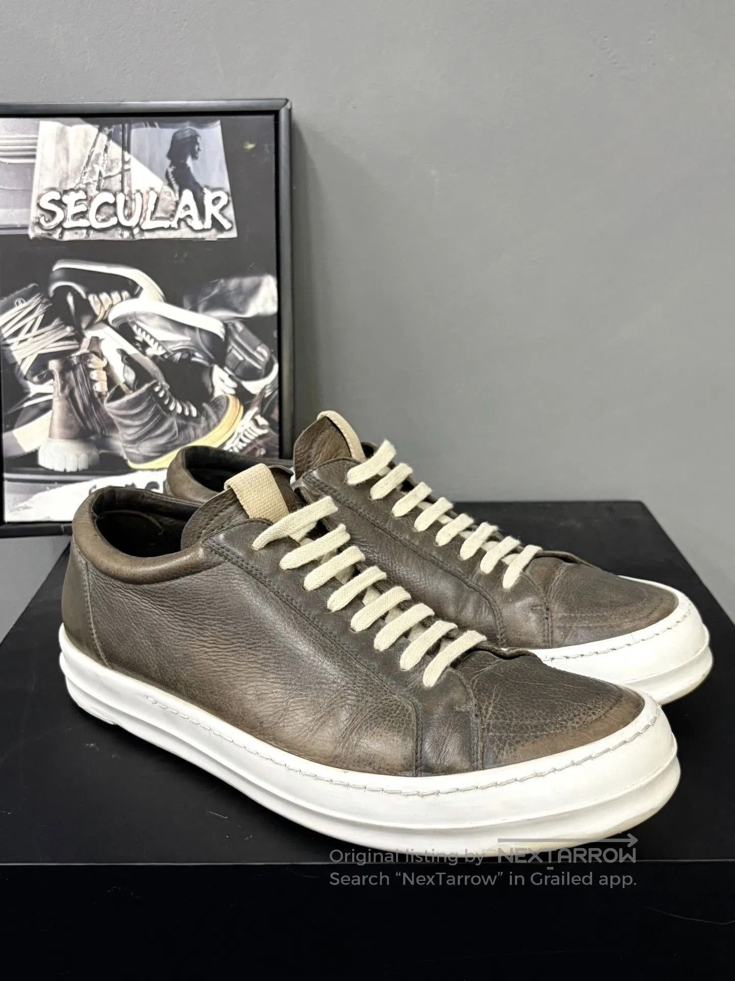 Rick Owens Rick Owens 20FW Low. Size US 10 / EU 43 - 3 Thumbnail