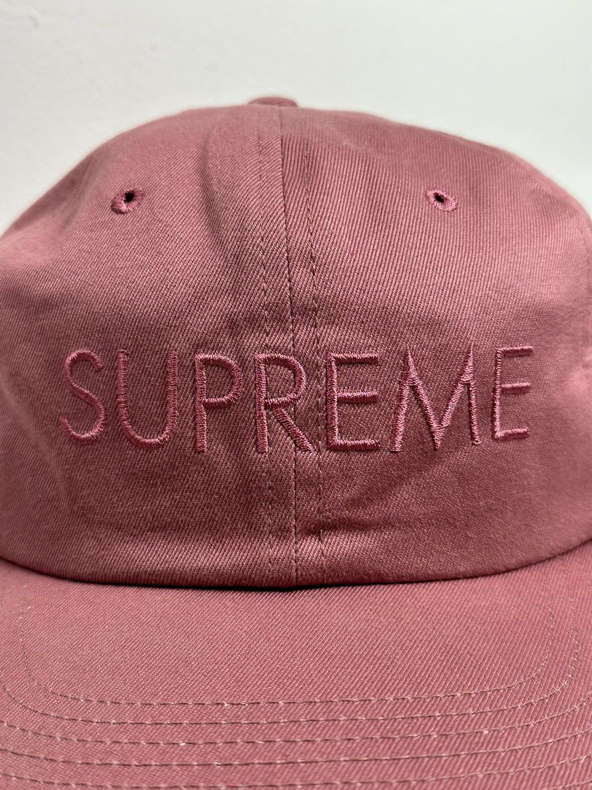 Supreme Supreme Tonal Logo 6-Panel Cap Hat Size ONE SIZE - 2 Thumbnail