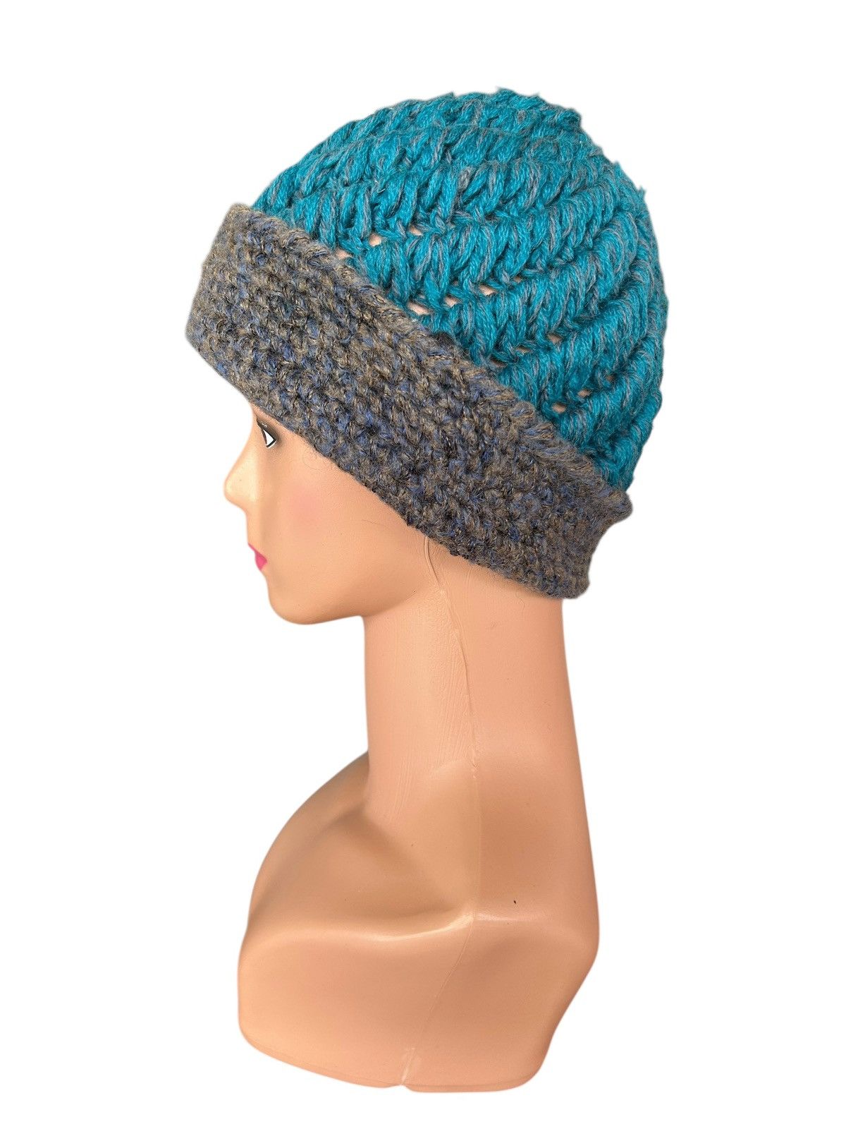 Kapital Crochet Knitted Handmade Japanese Style Beanie Hats Size ONE SIZE - 3 Thumbnail