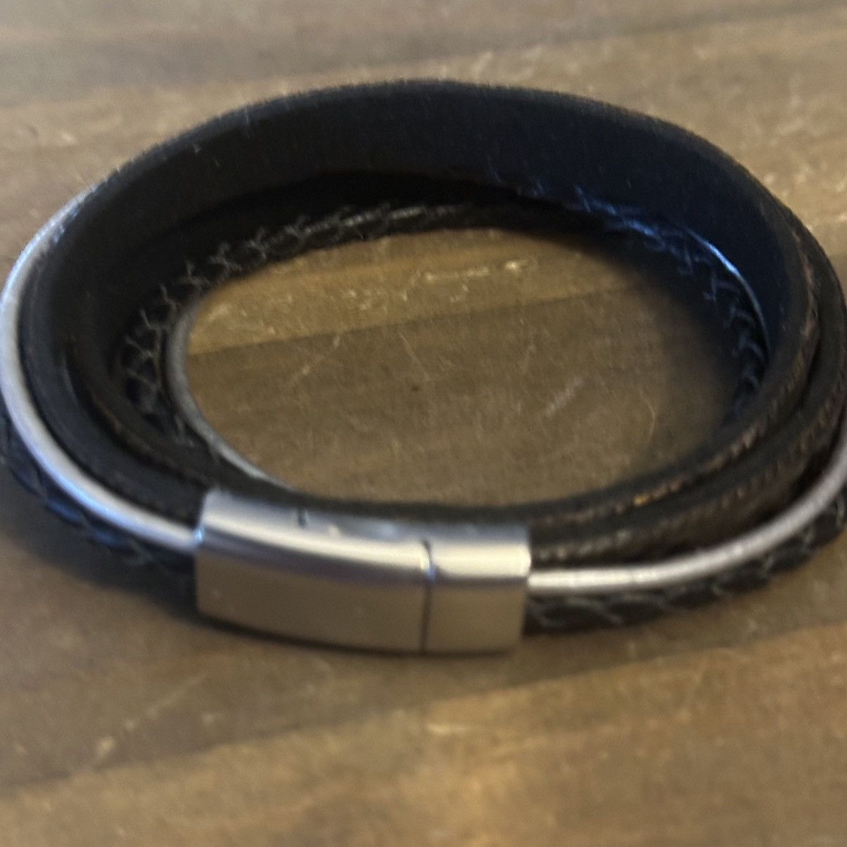 Other Multi strand leather wrap bracelet Size ONE SIZE - 4 Thumbnail