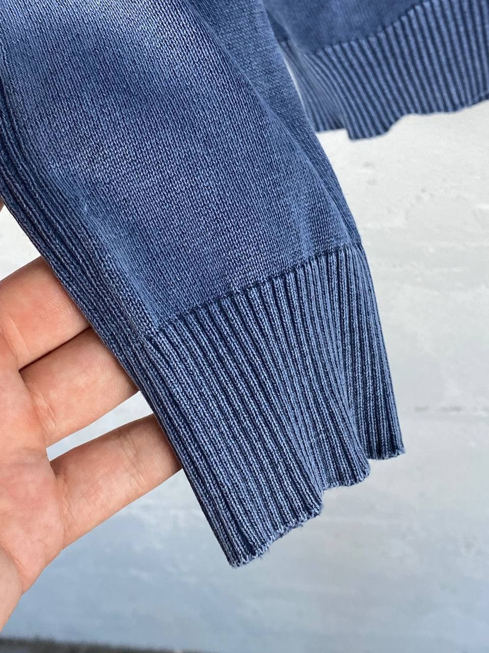 Dirk Bikkembergs × Vintage Vintage Bikkembergs Garmetn Dyed Big Logo Sweater Size US M / EU 48-50 / 2 - 7 Thumbnail
