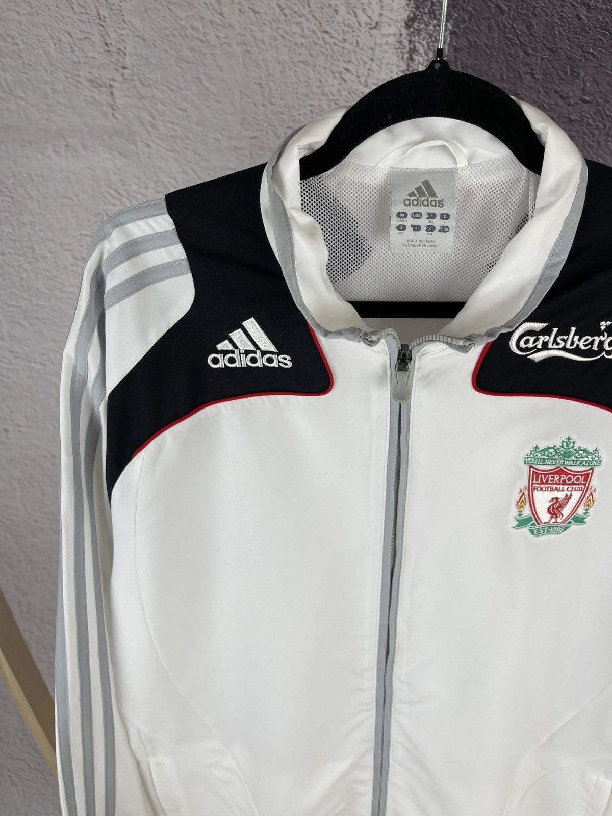 Adidas Adidas Liverpool vintage 2008 track top jacket soccer Size US L / EU 52-54 / 3 - 10 Thumbnail