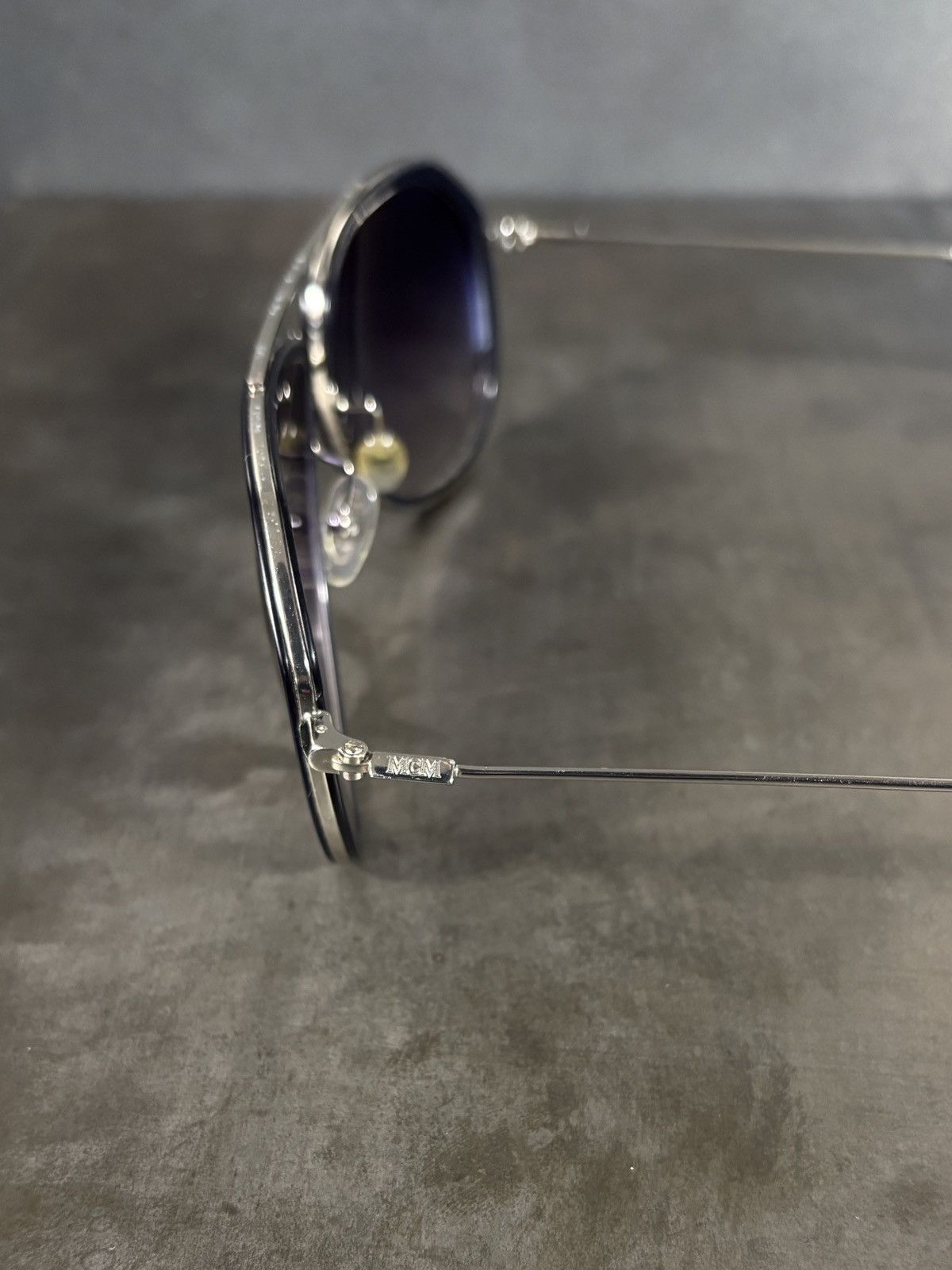 MCM MCM Sunglasses Metal Aviators Monogram 2010s Designer Italy Size ONE SIZE - 15 Thumbnail
