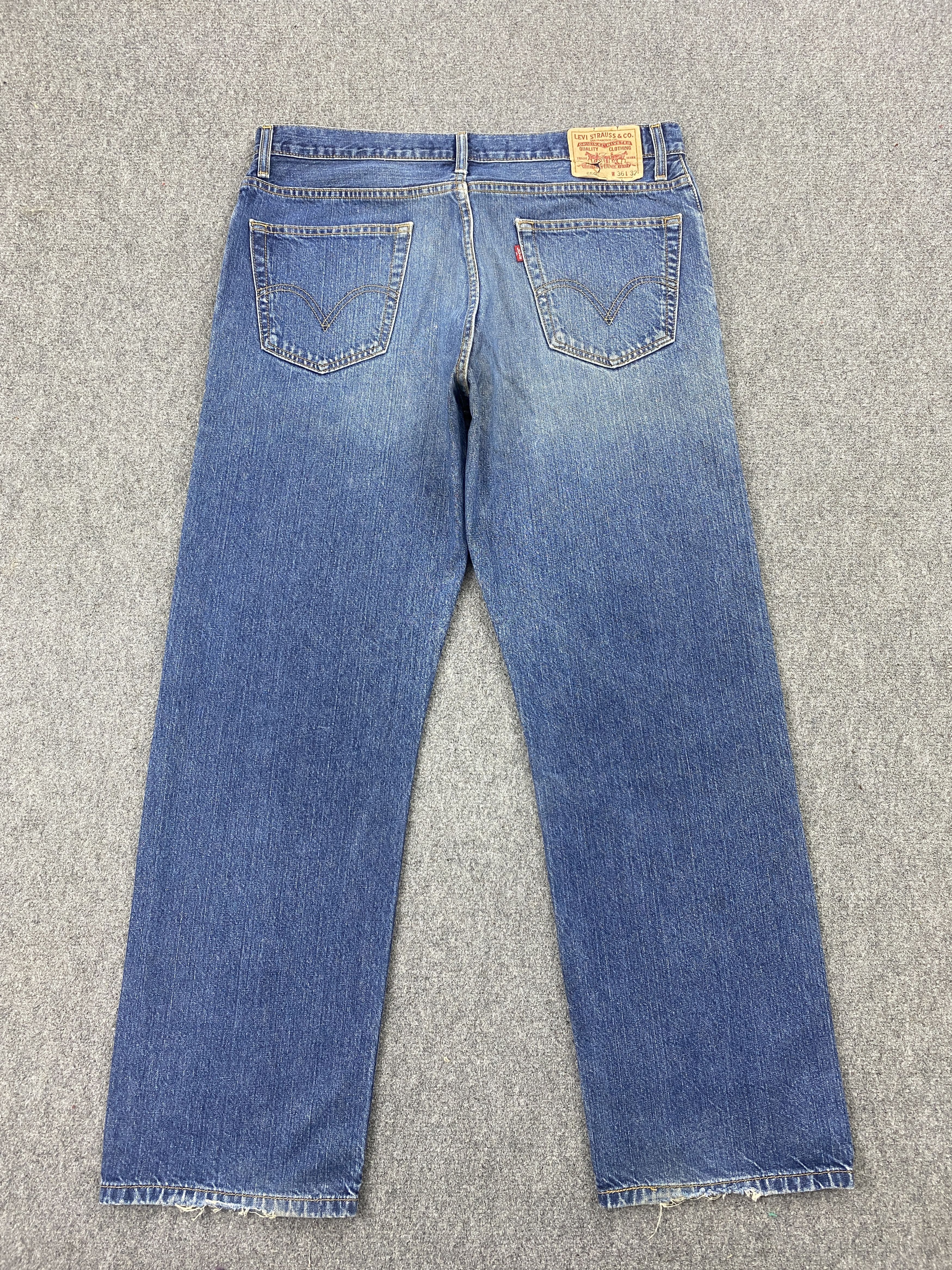 Levi's × Vintage Vintage Levis 559 Stone Washed Denim Jeans Size US 36 / EU 52 - 3 Thumbnail