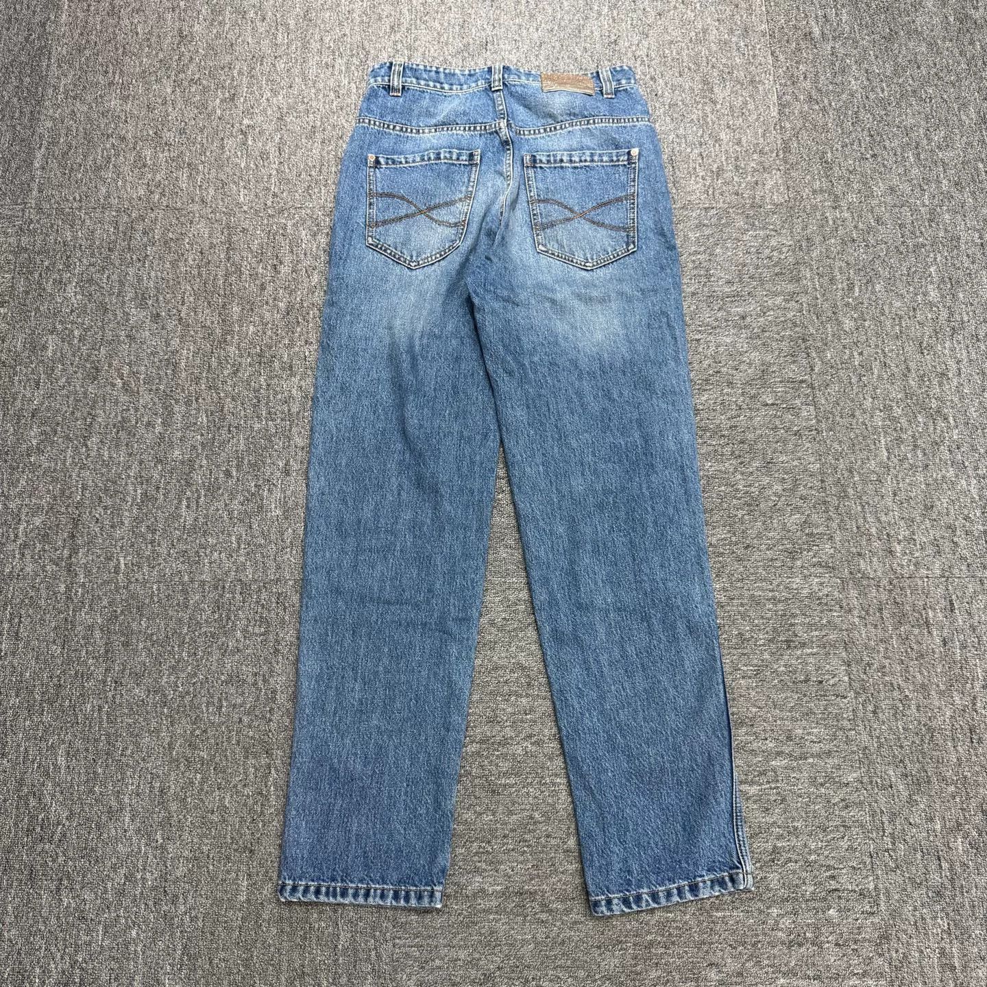 Brunello Cucinelli brunello cucinelli washed denim pants. Size US 40 / EU 56 - 2 Thumbnail