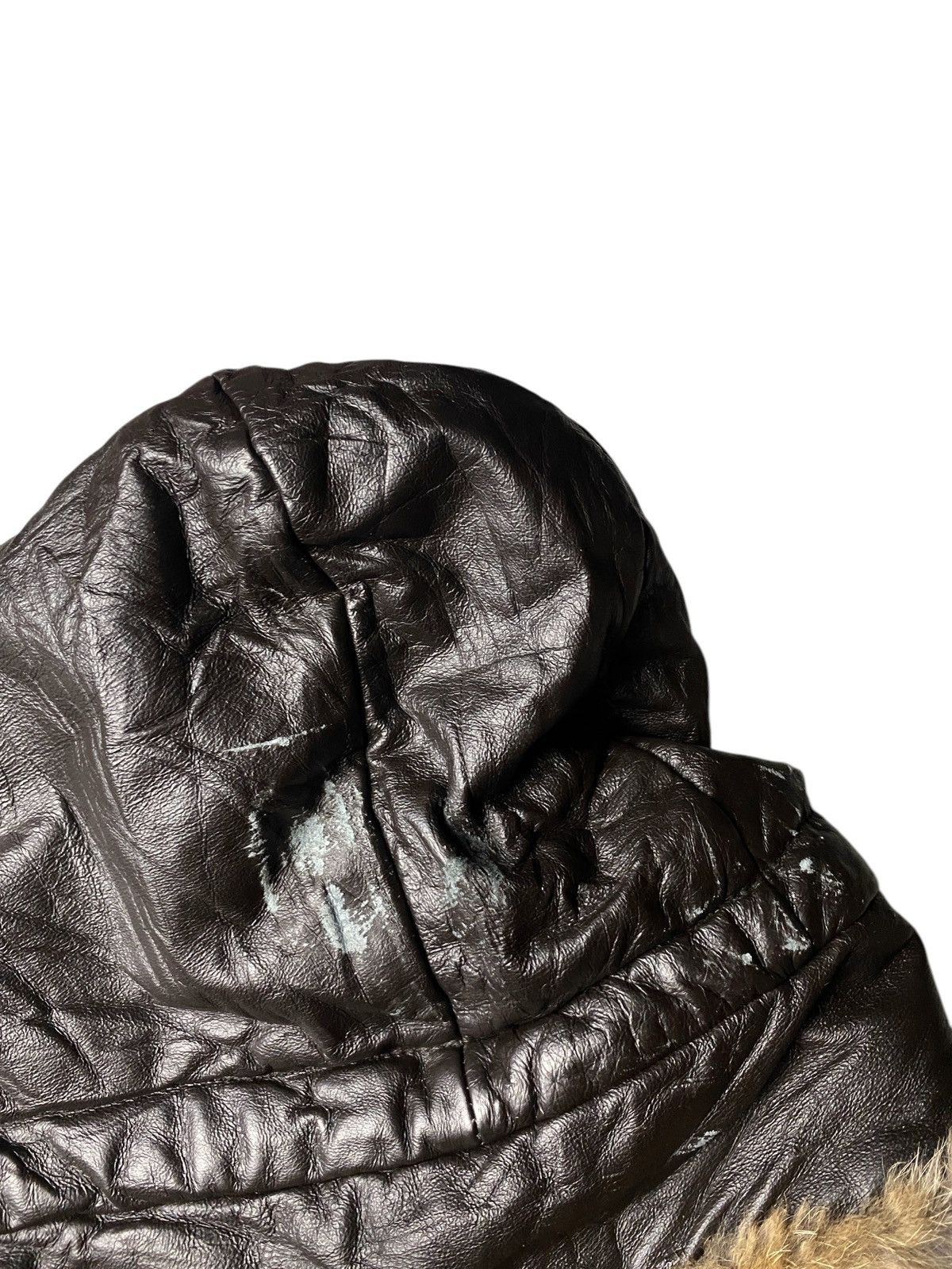 Le Grande Bleu (L.G.B.) 2000's Edifice Fur Pigskin Leather Jacket Size US M / EU 48-50 / 2 - 5 Thumbnail