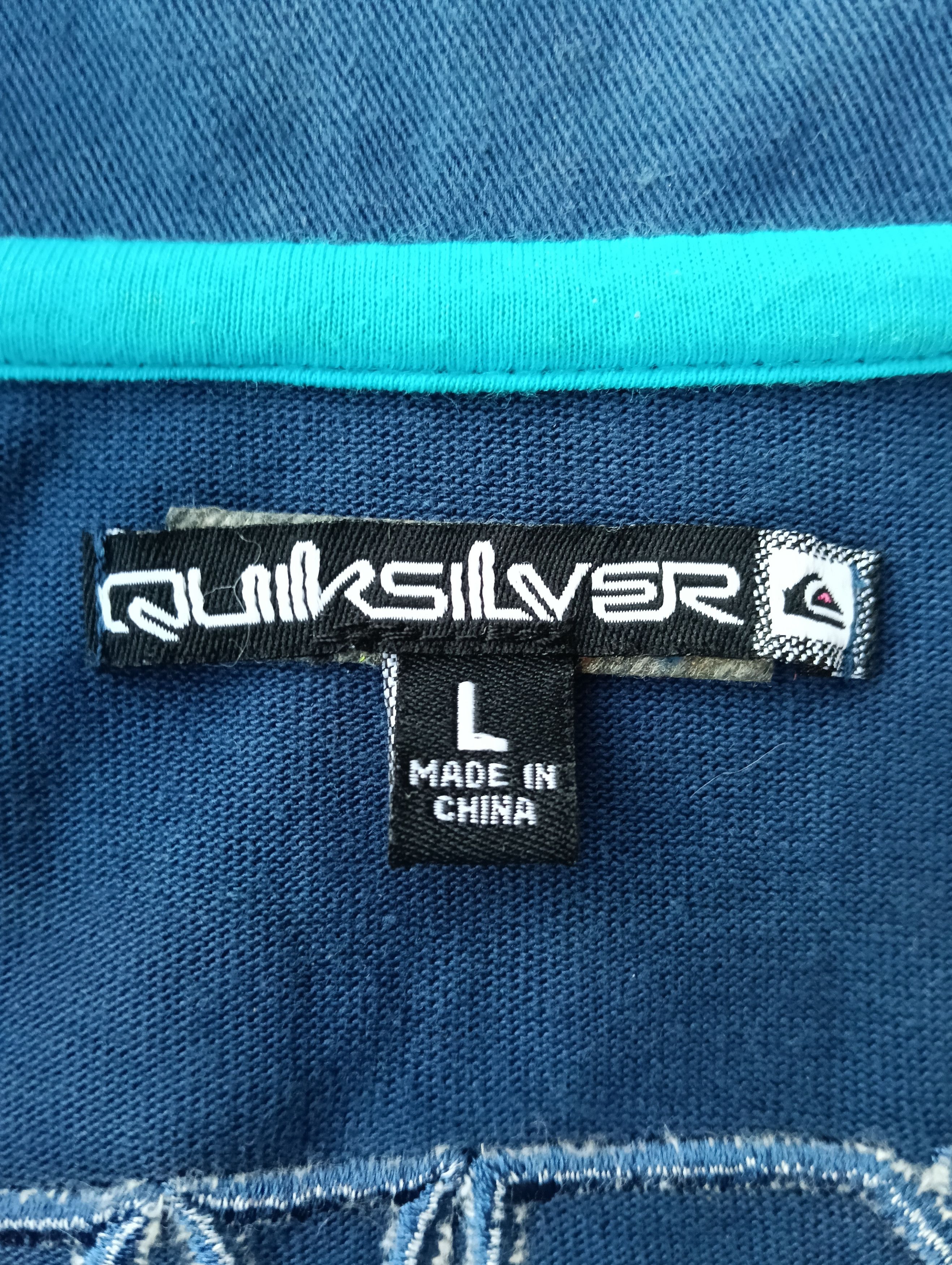 Quiksilver Vintage Quicksilver shirt Size US L / EU 52-54 / 3 - 6 Thumbnail