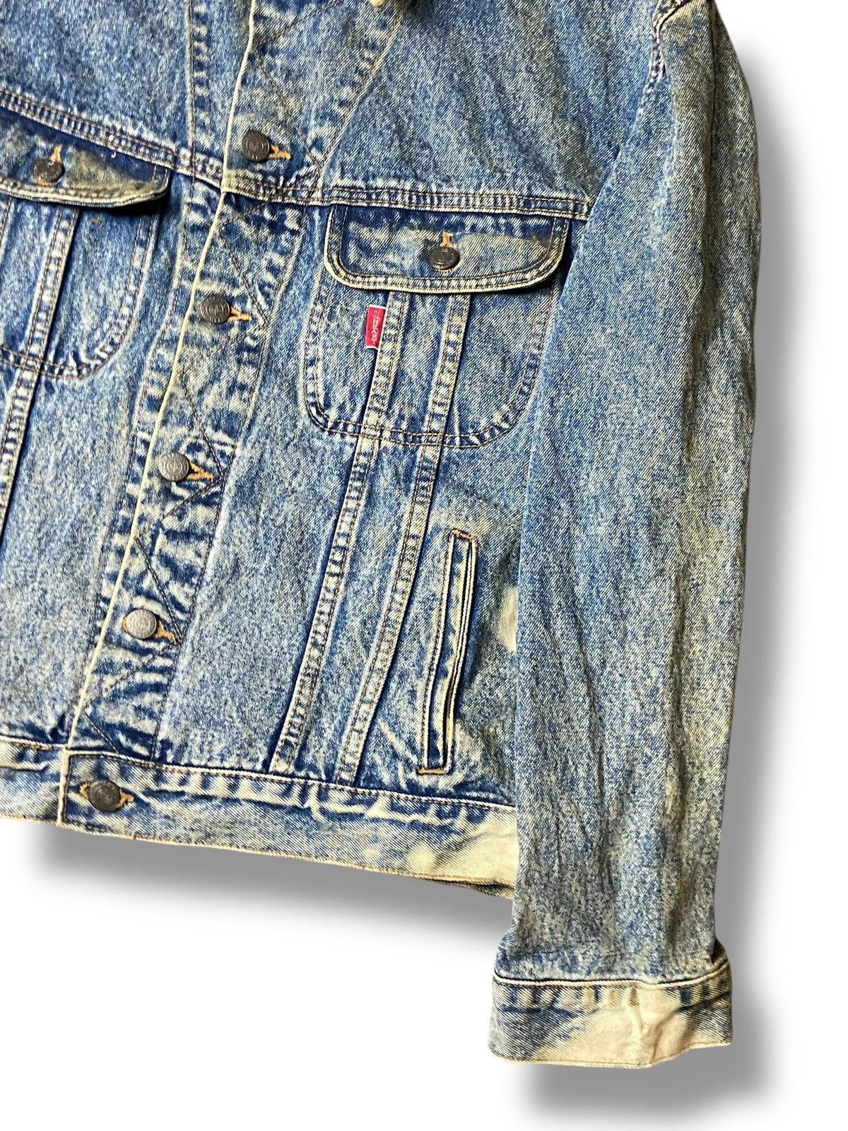 Japanese Brand × Vintage GL Heart Brand Crop Denim Jeans Jacket (124) Size US XXS / EU 40 - 6 Thumbnail