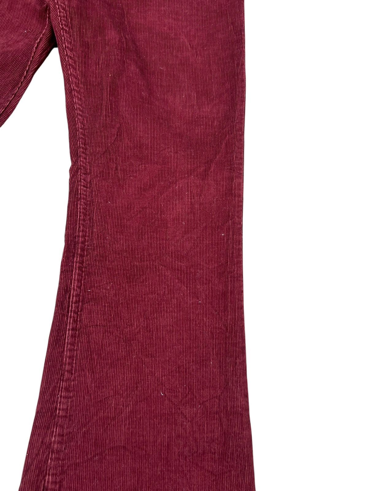 Levi's Vintage 70s Levi’s 646 Maroon Corduroy Bootcut Jeans Size US 29 - 12 Thumbnail