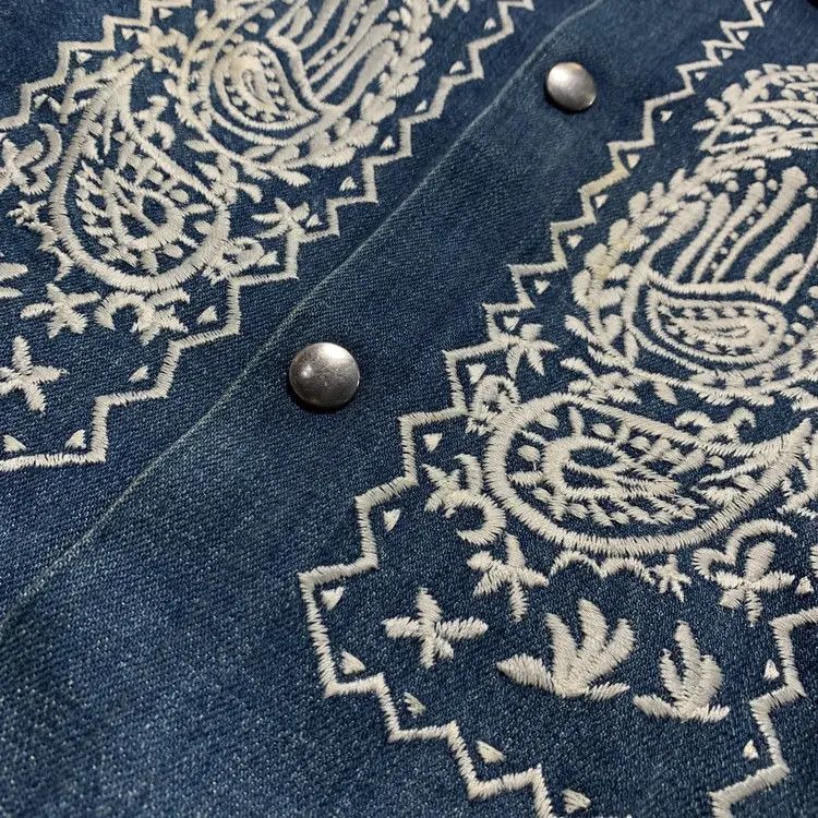 Blue Blue Japan Vintage Blue Blue Japan Embroidery Chore Jacket Size US M / EU 48-50 / 2 - 4 Thumbnail