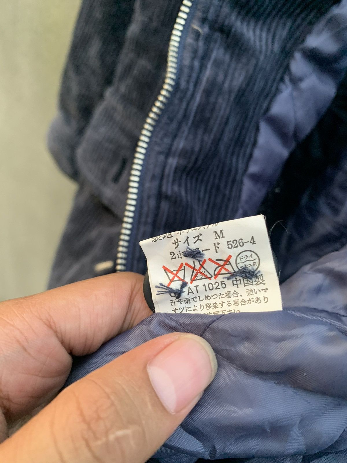 Japanese Brand JJC Fur Hoodie Corduroy Down Jacket Coat lgb ifsix Size US L / EU 52-54 / 3 - 6 Thumbnail