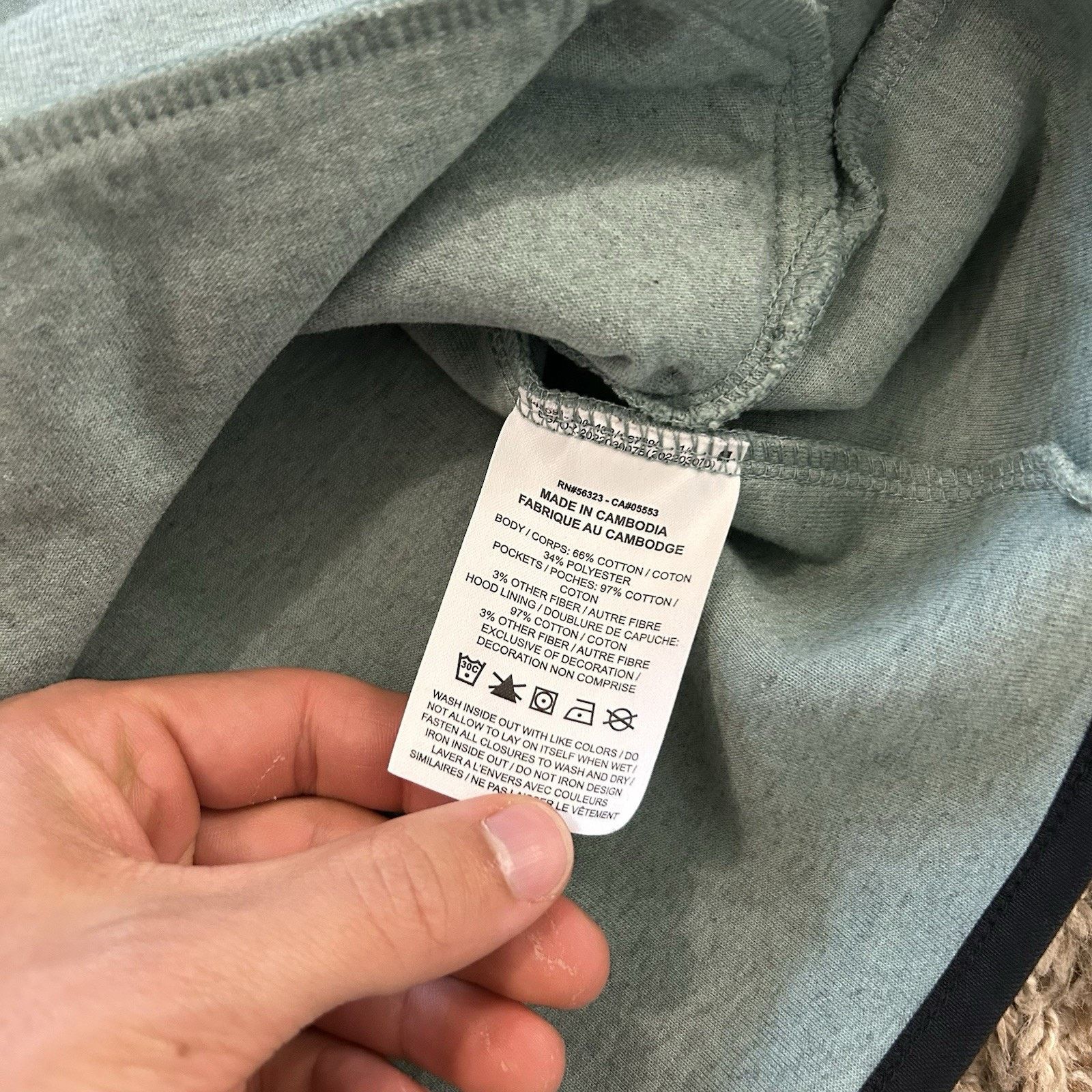 Nike Tech Fleece Bicoastal 2 Way Full Zip Performance Hoodie Size US L / EU 52-54 / 3 - 4 Thumbnail