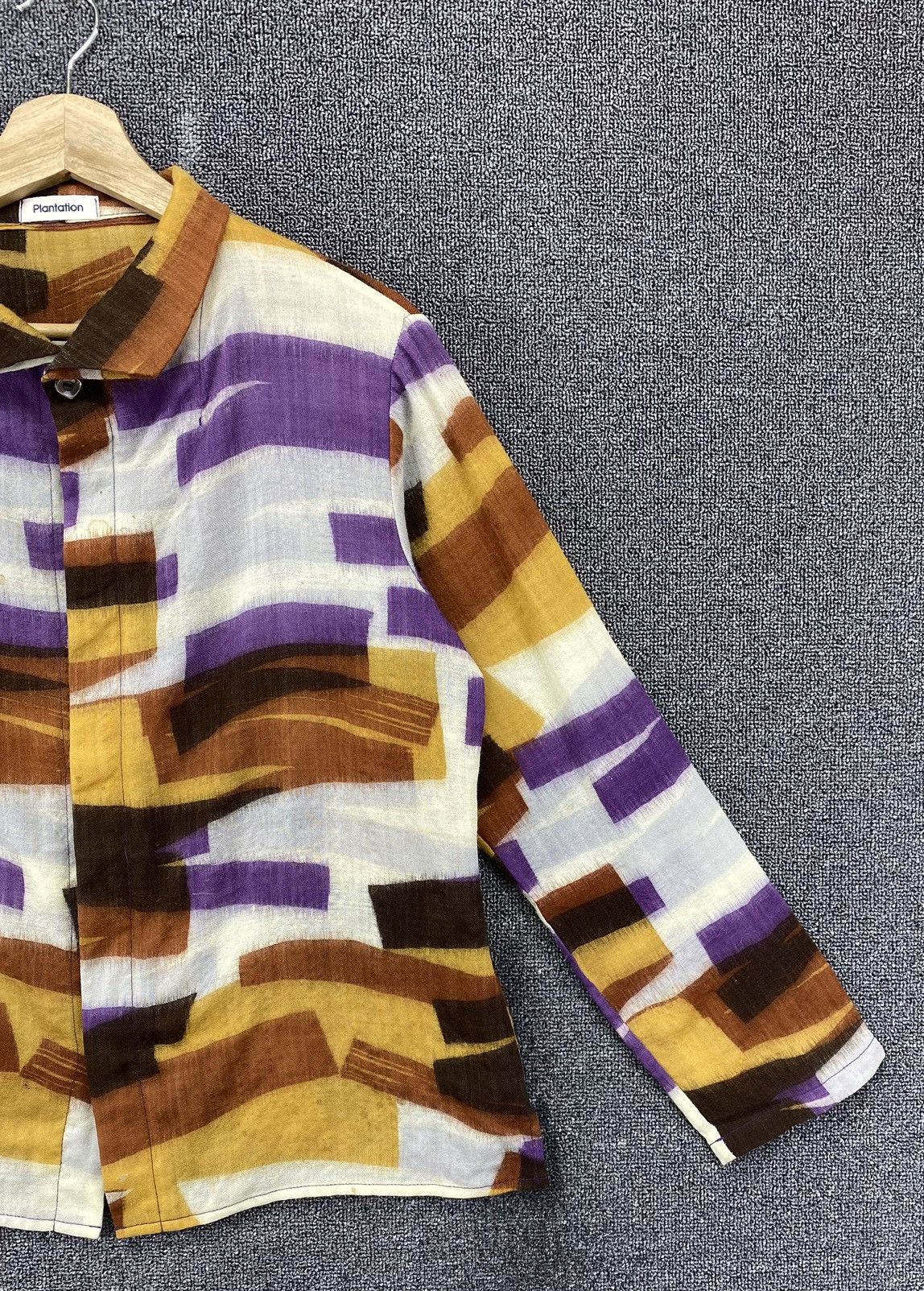 Issey Miyake Vintage Issey Miyake Plantation Shirts Button Up Flannel Size M / US 6-8 / IT 42-44 - 4 Thumbnail
