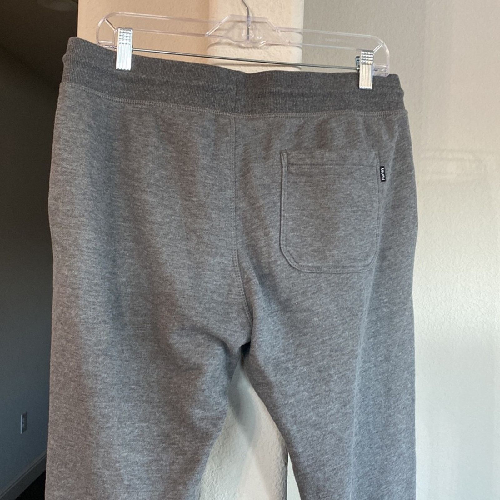 Hurley Hurley grey joggers Elastic drawstring waist pockets sz L Size US 36 / EU 52 - 5 Thumbnail