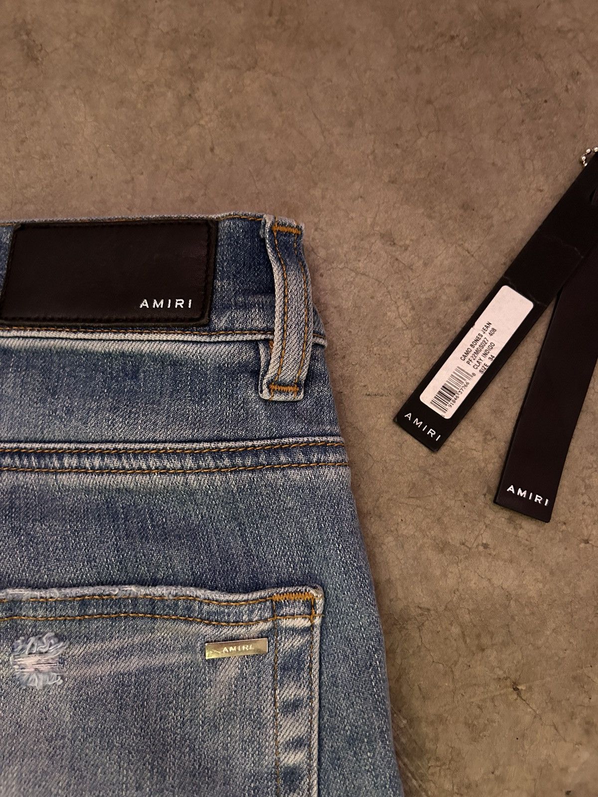 Amiri CAMO BONE AMIRI JEANS Size US 34 / EU 50 - 6 Thumbnail