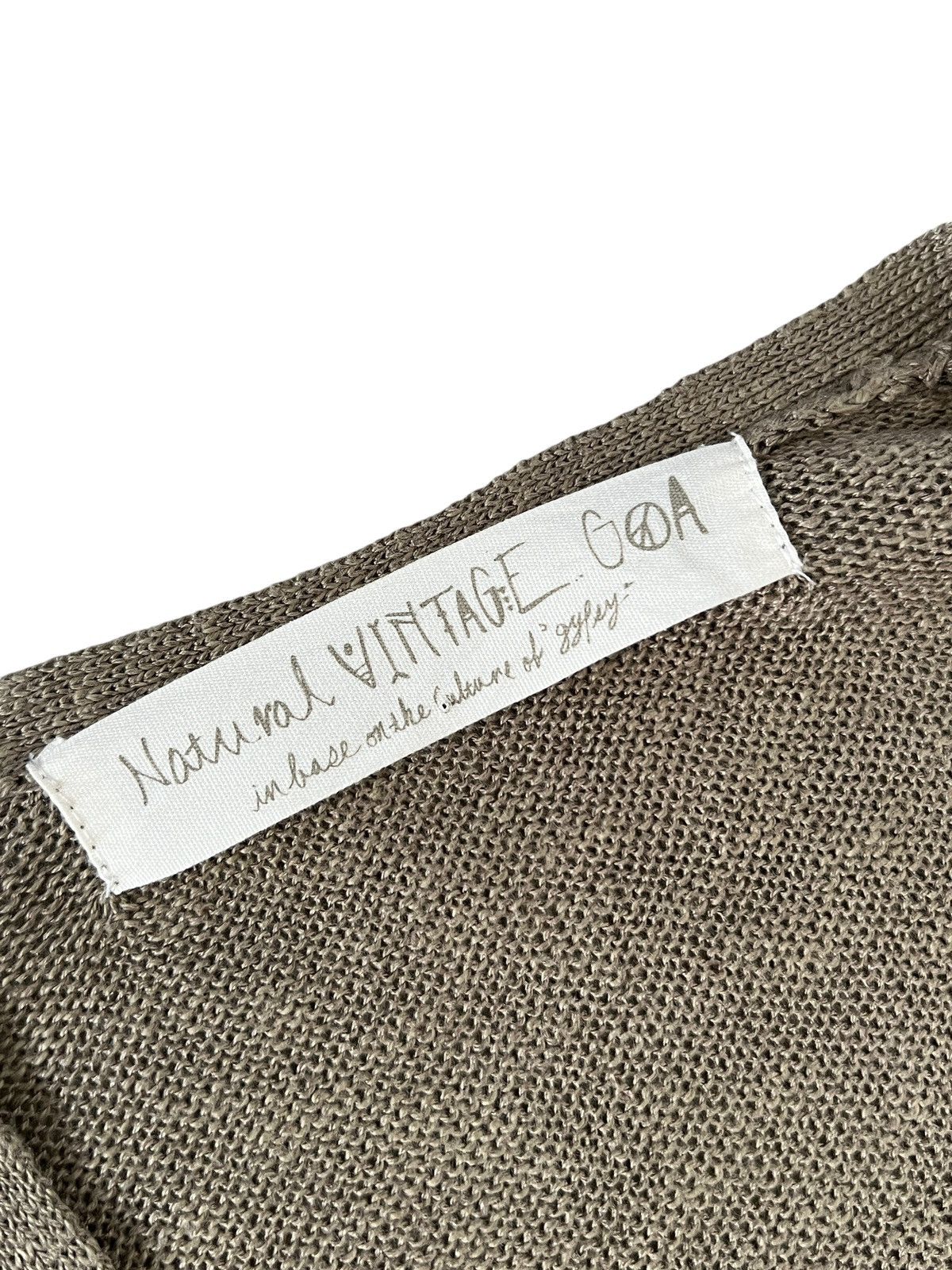 GOA Vintage G.O.A Knit Long Cardigan Size M / US 6-8 / IT 42-44 - 6 Thumbnail