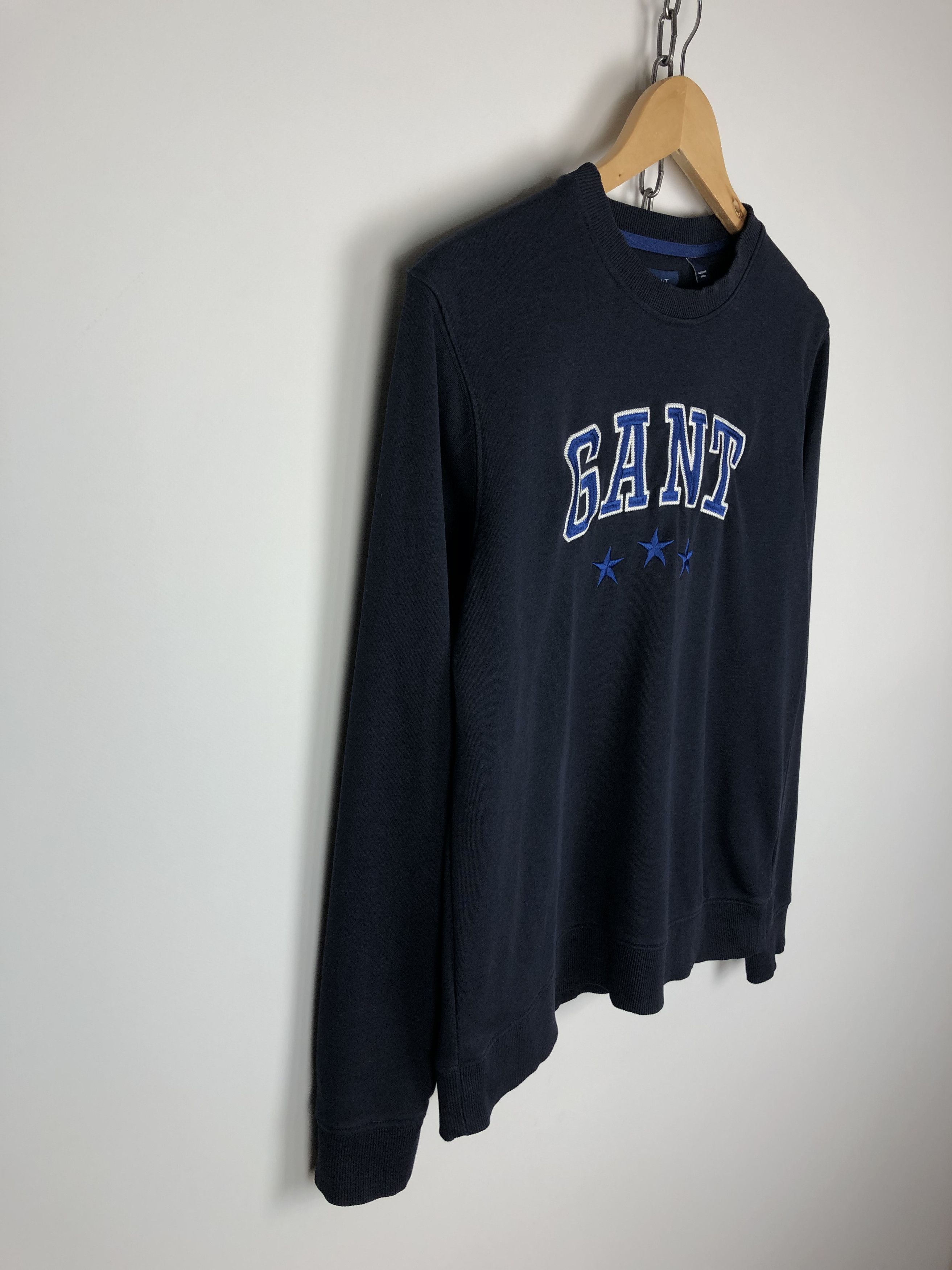 Gant Gant Sweatshirt Crewneck Center Logo Pullover Blue Size US S / EU 44-46 / 1 - 4 Thumbnail