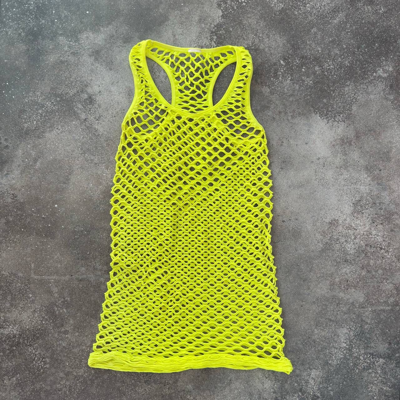 Hysteric Glamour × Japanese Brand Opium Y2K Mesh Rave Tank Top Size S / US 4 / IT 40 - 1 Thumbnail