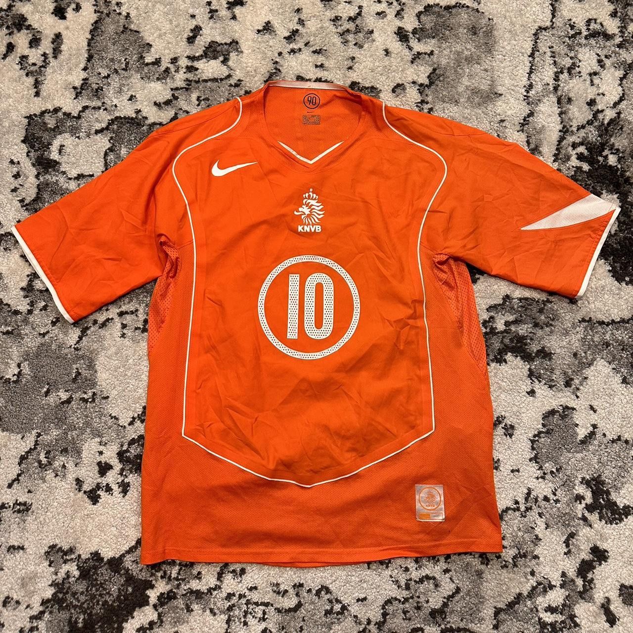 Nike Rare Limited Edition Player Issue Nike 2004-06 Netherlands Size US L / EU 52-54 / 3 - 3 Thumbnail