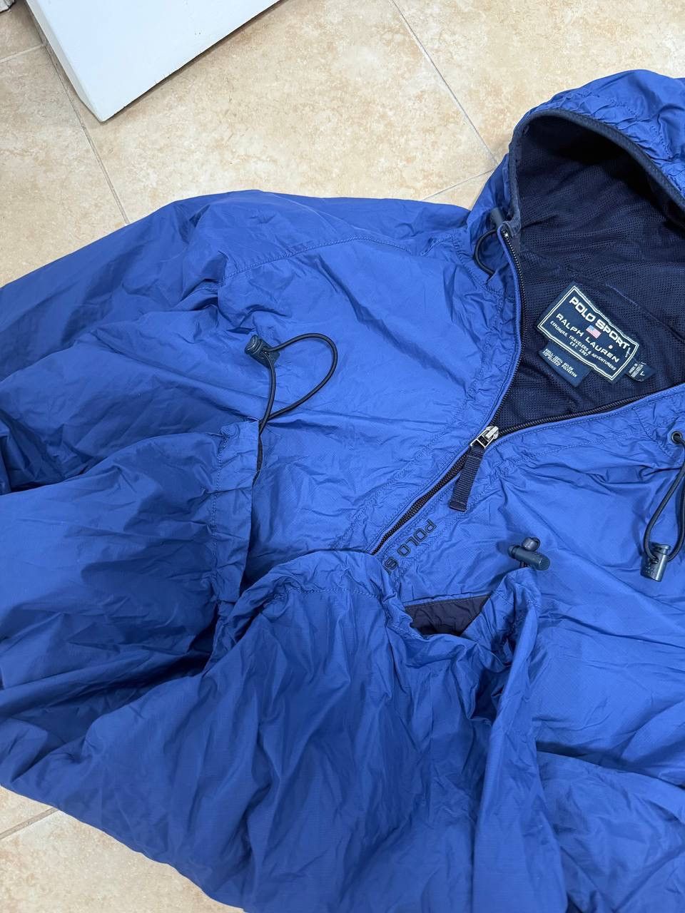 Polo Ralph Lauren Polo Ralph Lauren quarter zip windbreaker jacket vintage L Size US L / EU 52-54 / 3 - 4 Thumbnail
