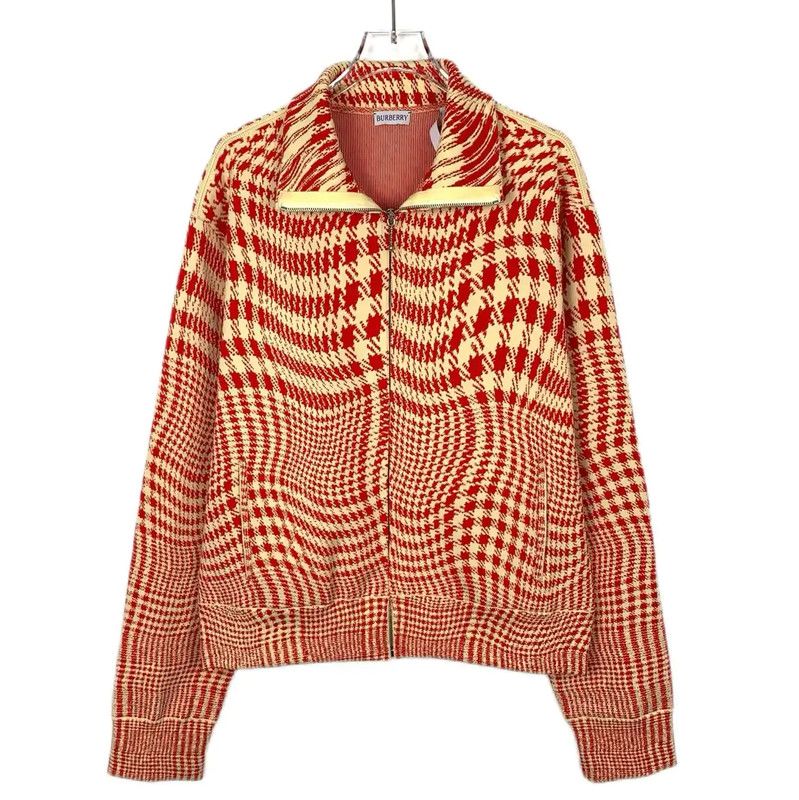 Burberry Burberry Red Cotton Women's Jacket Size XS / US 0-2 / IT 36-38 - 1 Thumbnail