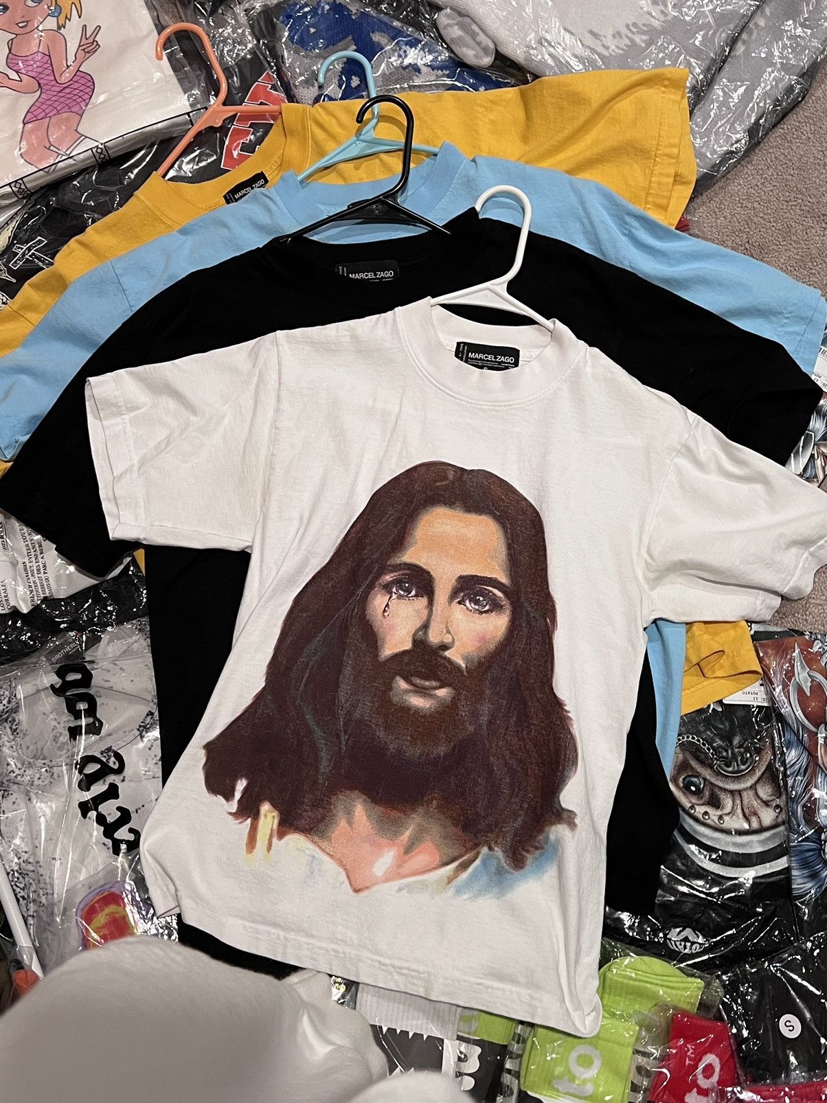 Marcel Zago Steakle V1 White Shirt | Marcel Zago Size US S / EU 44-46 / 1 - 1 Thumbnail