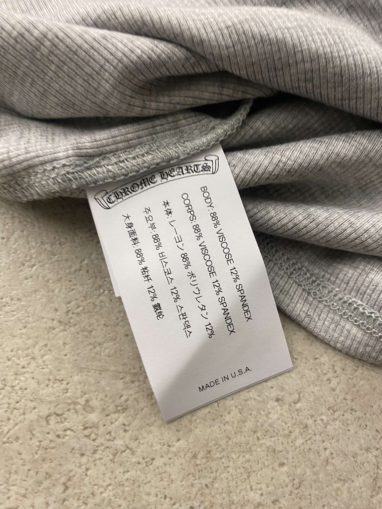 Chrome Hearts CHROME HEARTS Bad Seed CH Embroidered Grey Long Sleeve Size M / US 6-8 / IT 42-44 - 7 Thumbnail