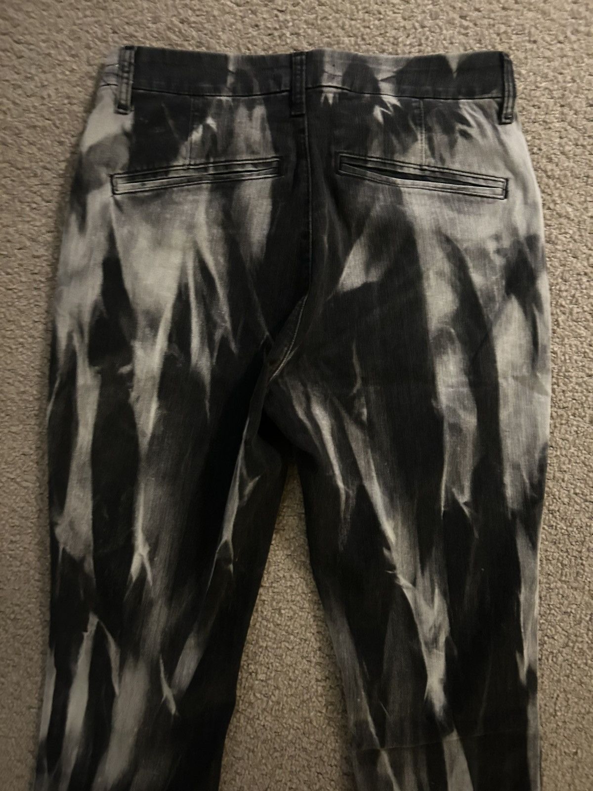 MONFRERE Monfrere bleach acid wash pants Size US 31 - 7 Thumbnail