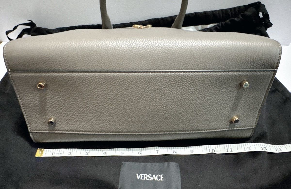 Versace Versace Virtus Top Handle Bag Taupe Grey BNWT Size ONE SIZE - 6 Thumbnail
