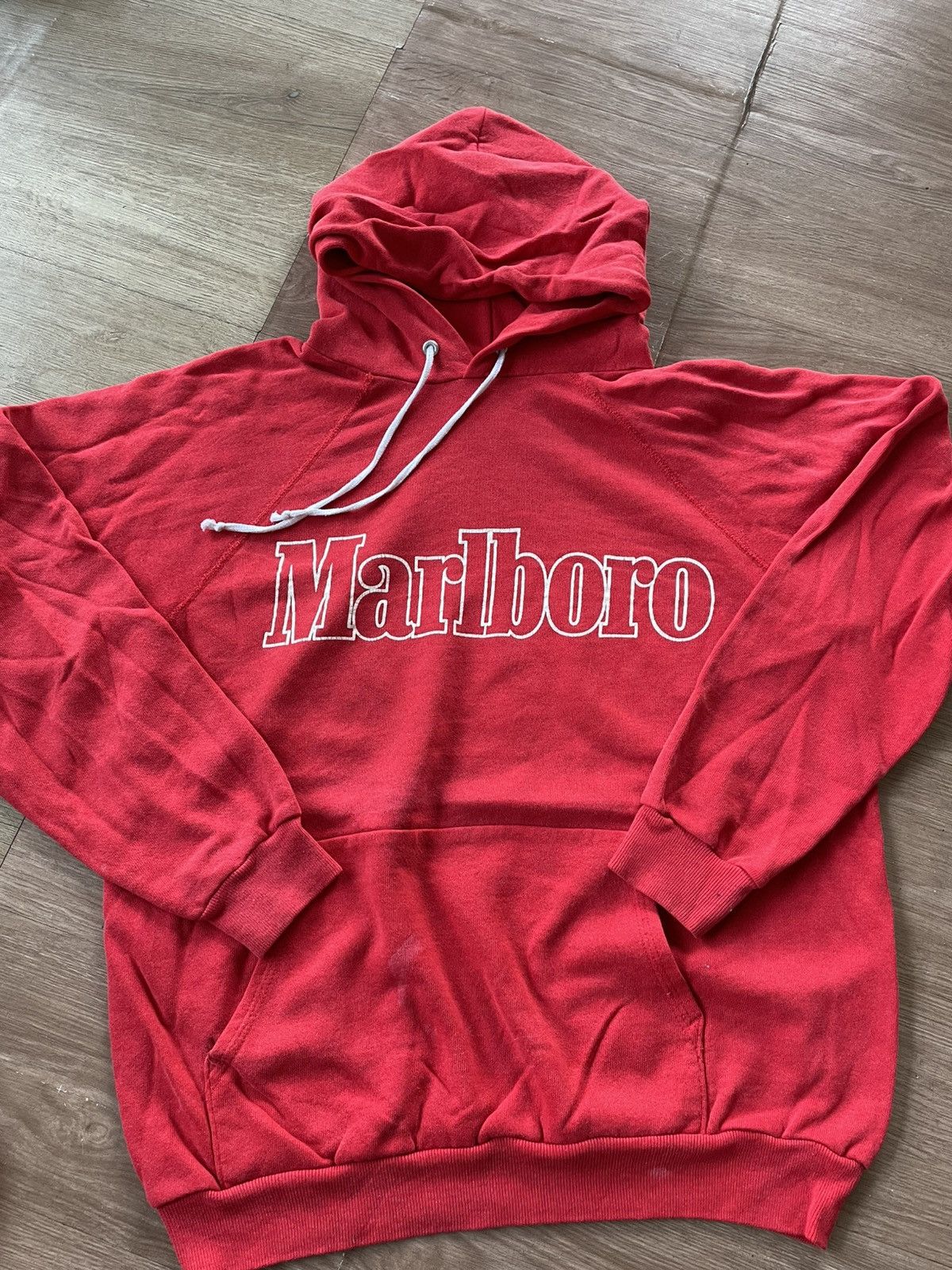 Marlboro Vintage marlboro big logo hoodie Size US L / EU 52-54 / 3 - 1 Thumbnail