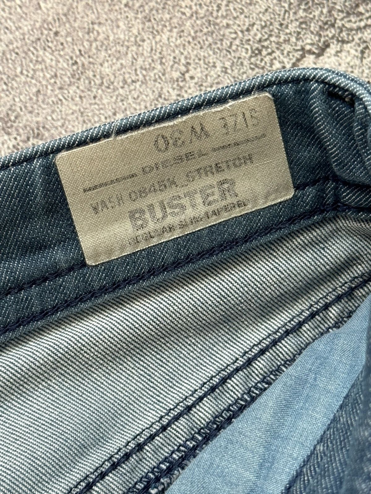 Diesel × Diesel Black Gold Diesel 30/32 buster slim tapered denim pant trouser jean y2k Size US 30 / EU 46 - 13 Thumbnail