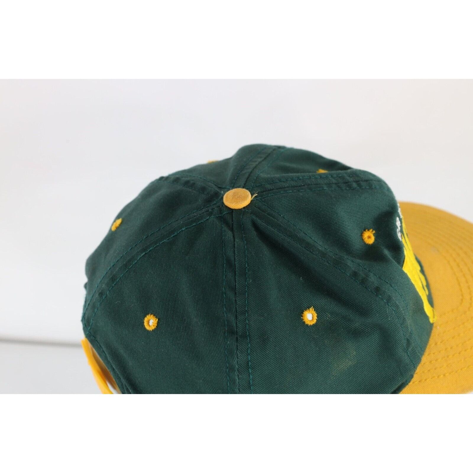 Vintage Vintage 90s Distressed Green Bay Packers Football Hat Size ONE SIZE - 8 Thumbnail