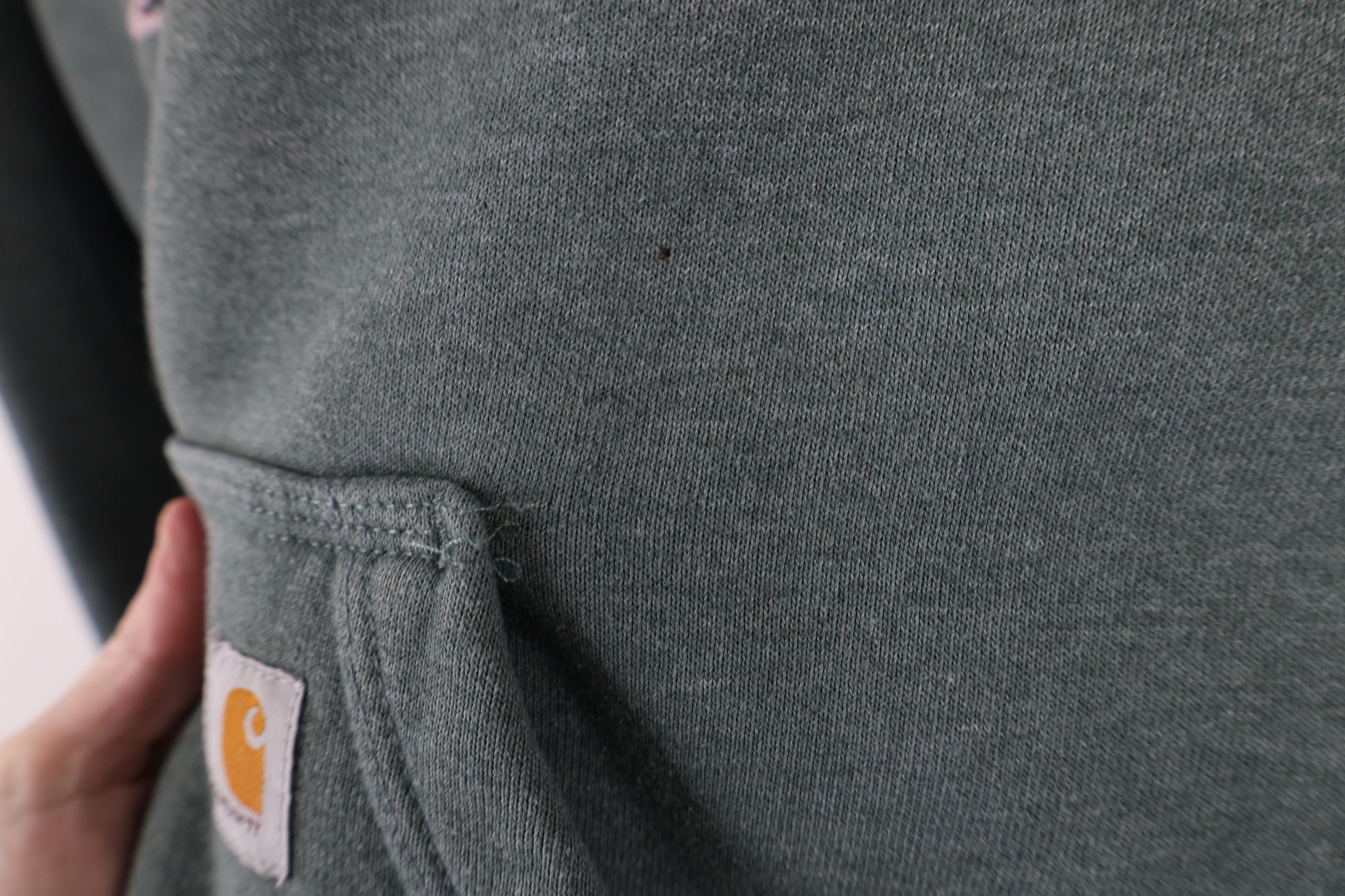 Carhartt × Vintage Vintage Y2K Carhartt Spell Out Mountains Hoodie Sweatshirt Size XL / US 12-14 / IT 48-50 - 6 Thumbnail