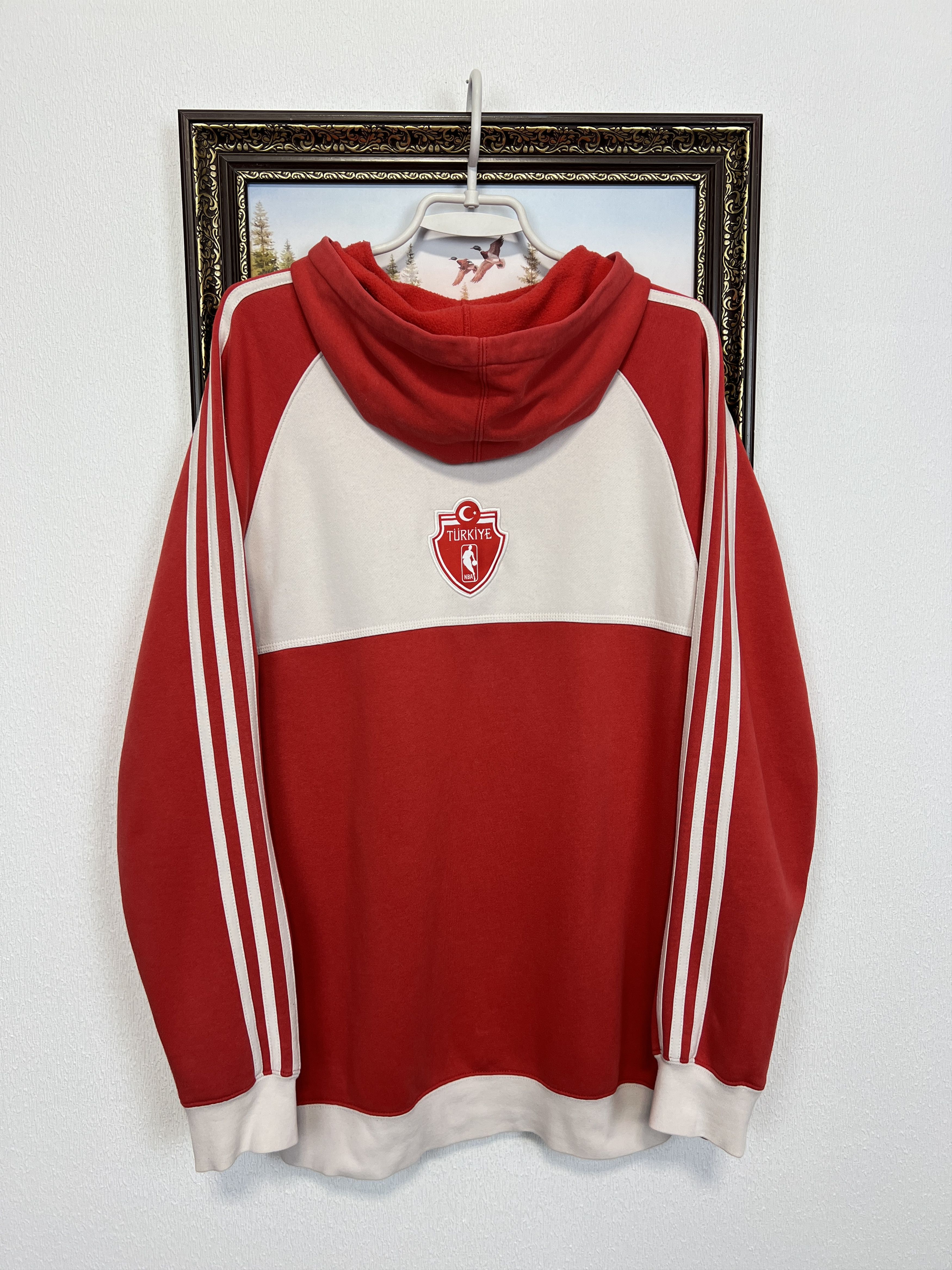 Adidas Vintage Adidas Turkey Basketball Team Hoodie Jacket National Size US M / EU 48-50 / 2 - 10 Thumbnail