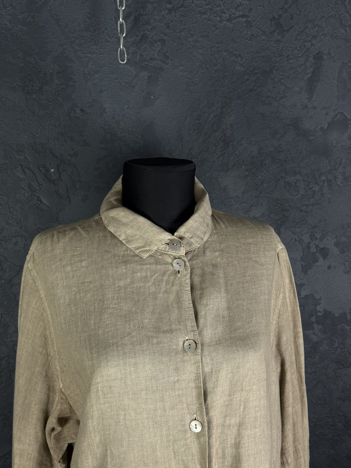 OSKA Oska Linen Lightweight Button Up Shirt Jacket Size 1 Size S / US 4 / IT 40 - 3 Thumbnail