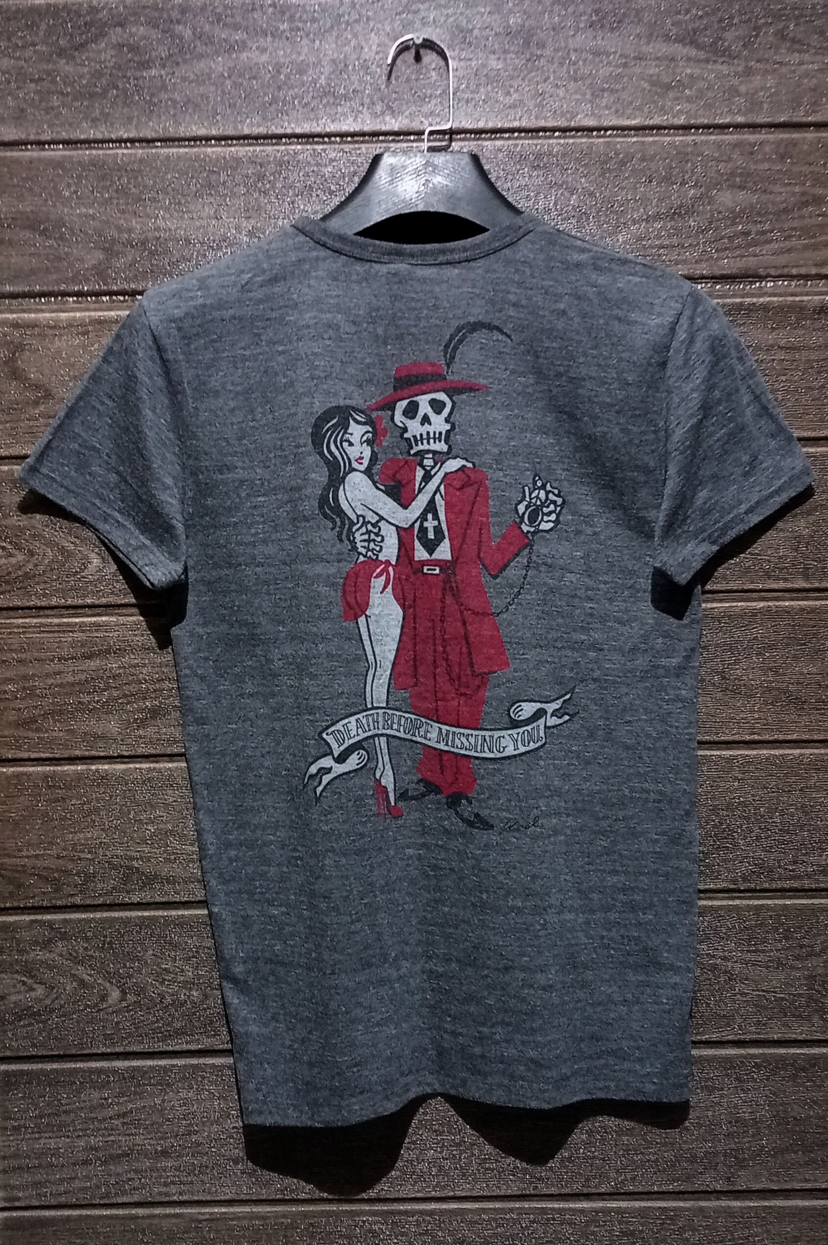 Beams Plus Vintage Beams Skulls Tee Very Rare Size US M / EU 48-50 / 2 - 1 Thumbnail