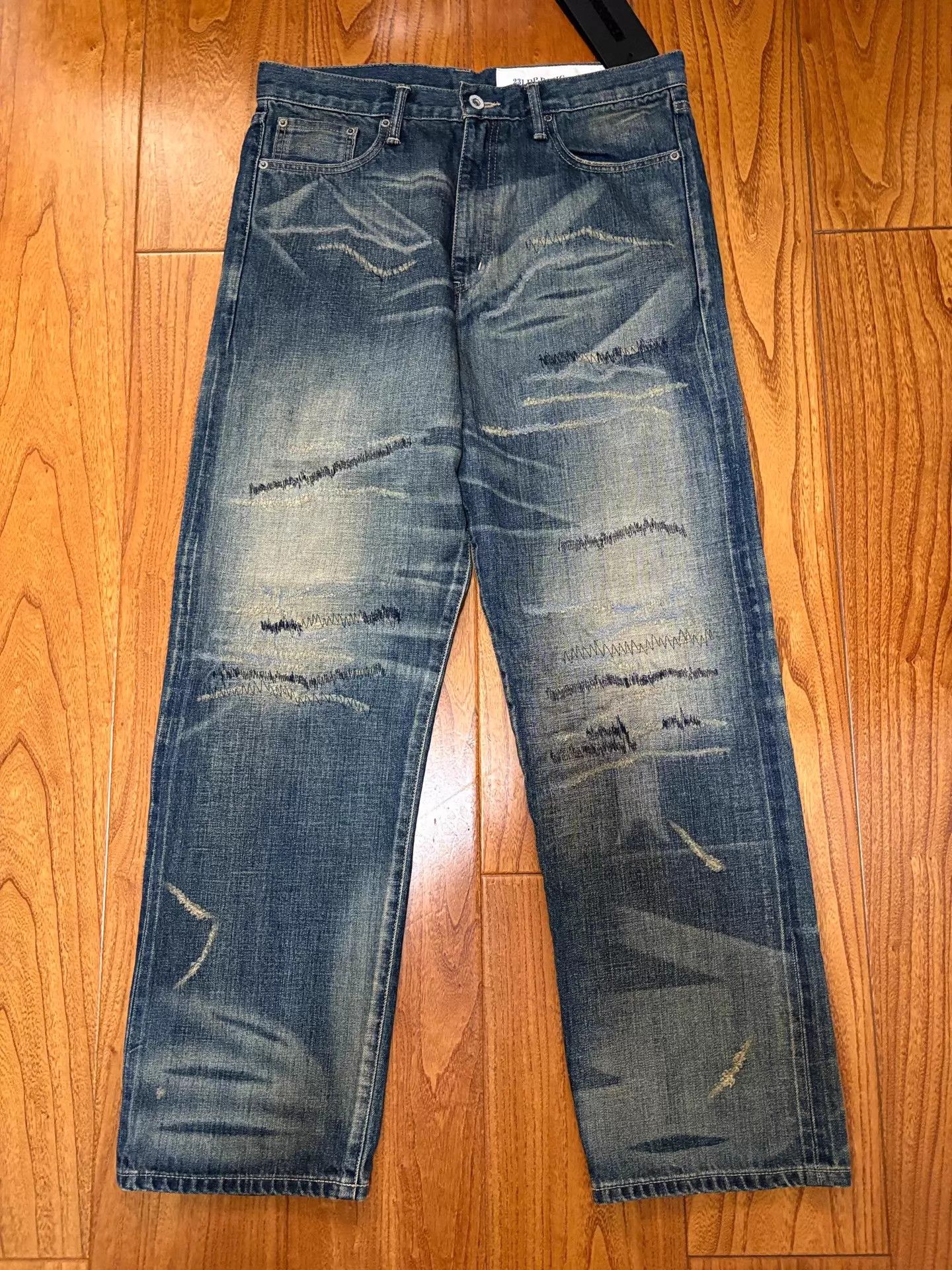Neighborhood NEIGHBORHOOD SAVAGE DENIM 23SS Wolv Cut Wash Jeans M Size US 32 / EU 48 - 1 Thumbnail